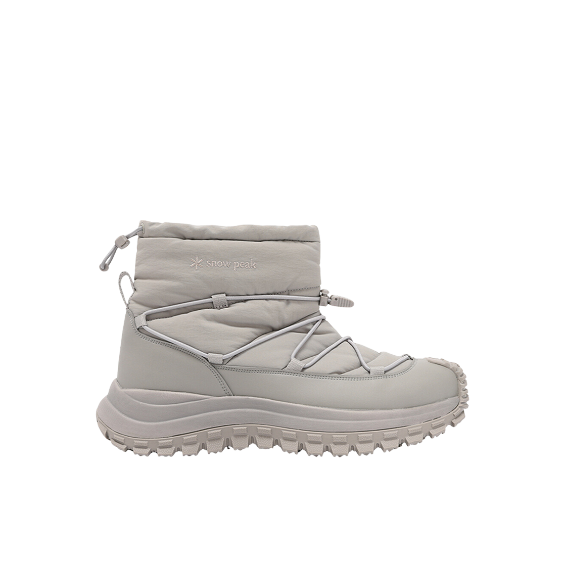 S24WUFBS70FG Snow Peak Lander Padded Boots V2 Fog Gray