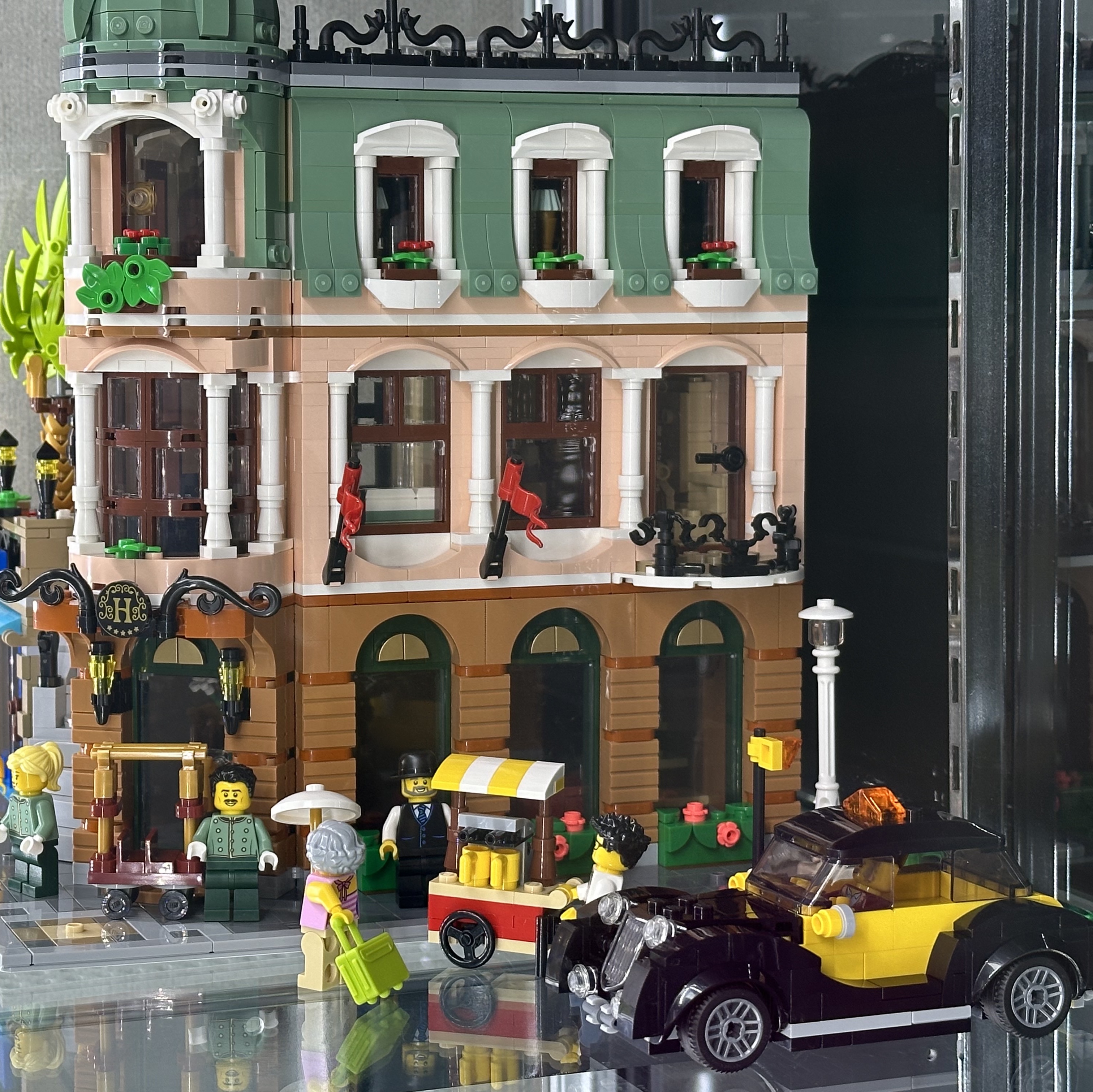 Lego Vintage Taxi, Lego Boutique Hotel 착용 스타일