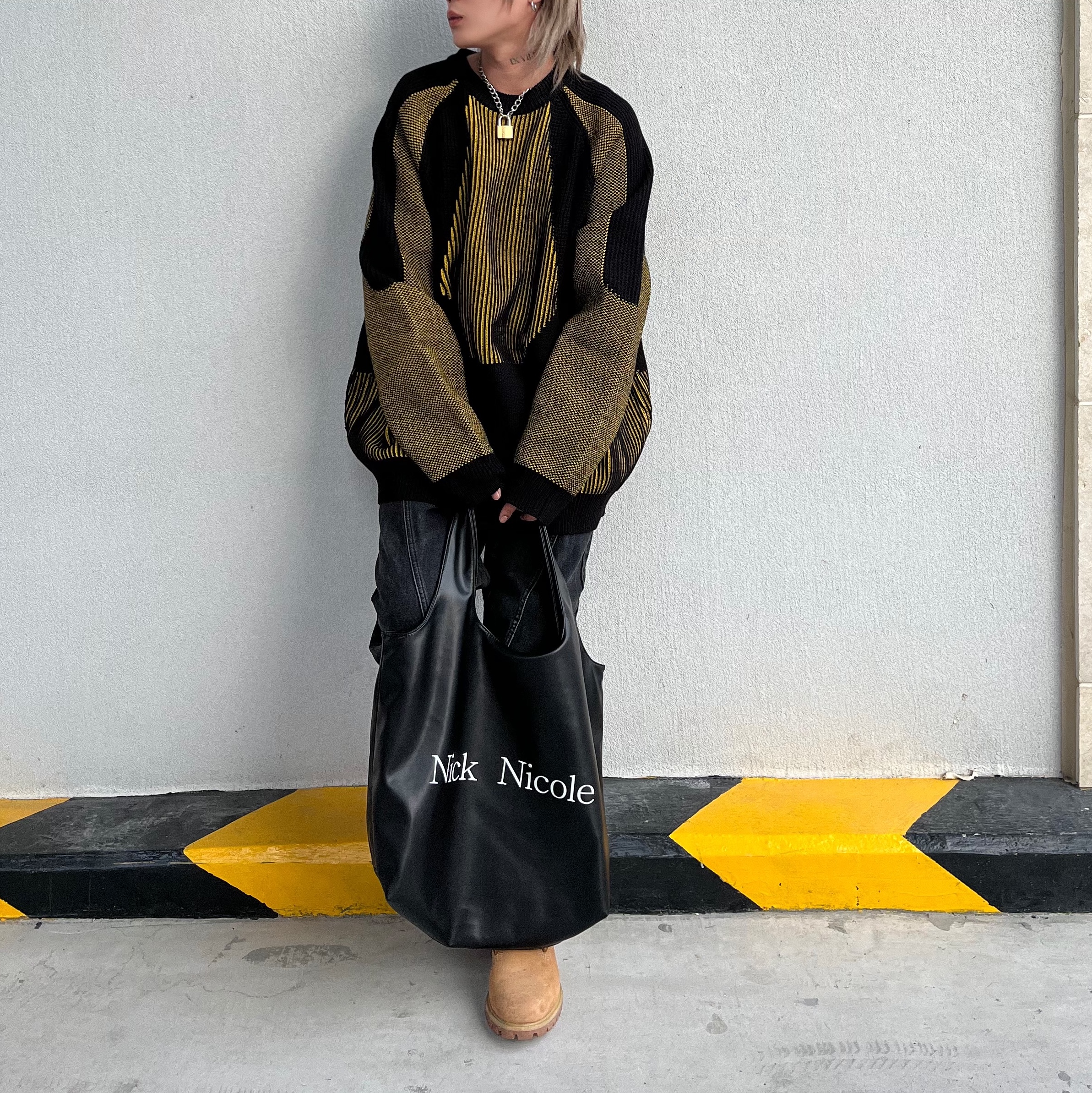 Ajobyajo Paneled Mixed Knit Sweater Black, Timberland Premium 6 inch Waterproof Boot Wheat Nubuck - Wide 착용 스타일 - 3