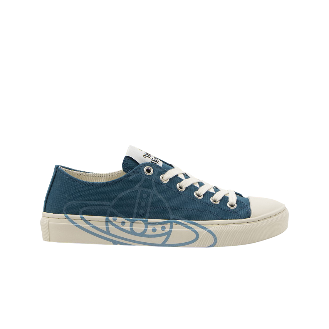 506896574 (W) Vivienne Westwood Plimsoll Low Top Sneakers Navy