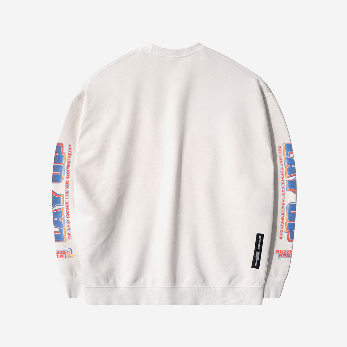 큐티에잇 가먼츠 버저 비터 빈티지 워시드 스웻셔츠 에크루(QT8 GARMENTS Buzzer Beater Vintage Washed Sweatshirt Ecru) - 2