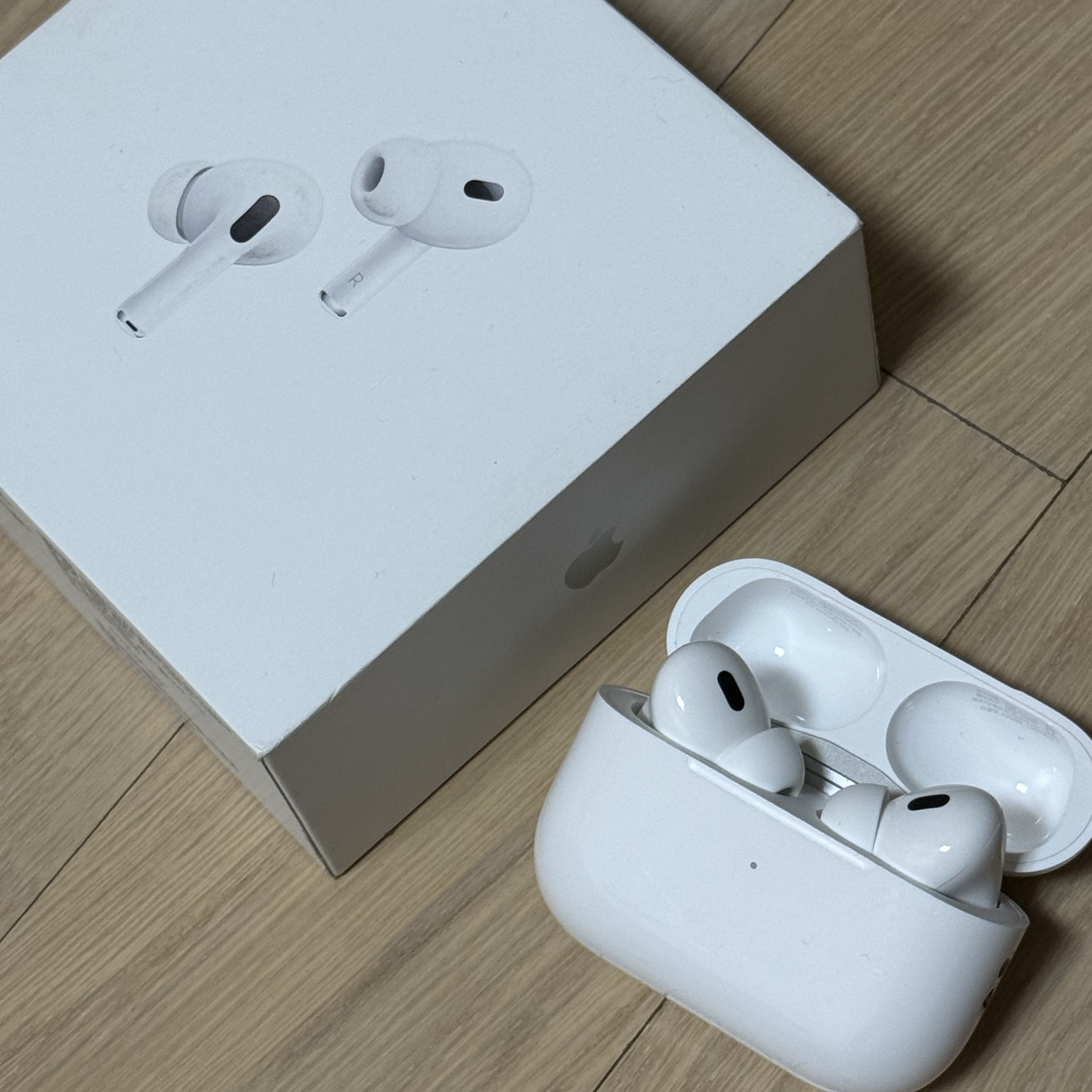 Apple Airpods Pro 2nd Gen with MagSafe Charging Case USB C (Korean Ver.) 착용 스타일 - 1