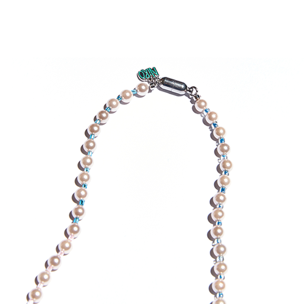 니로 세렌디피티 트리플비즈 펄 네크리스(NiRO.SERENDiPiTY Triple Beads Pearl Necklace #63) - 3