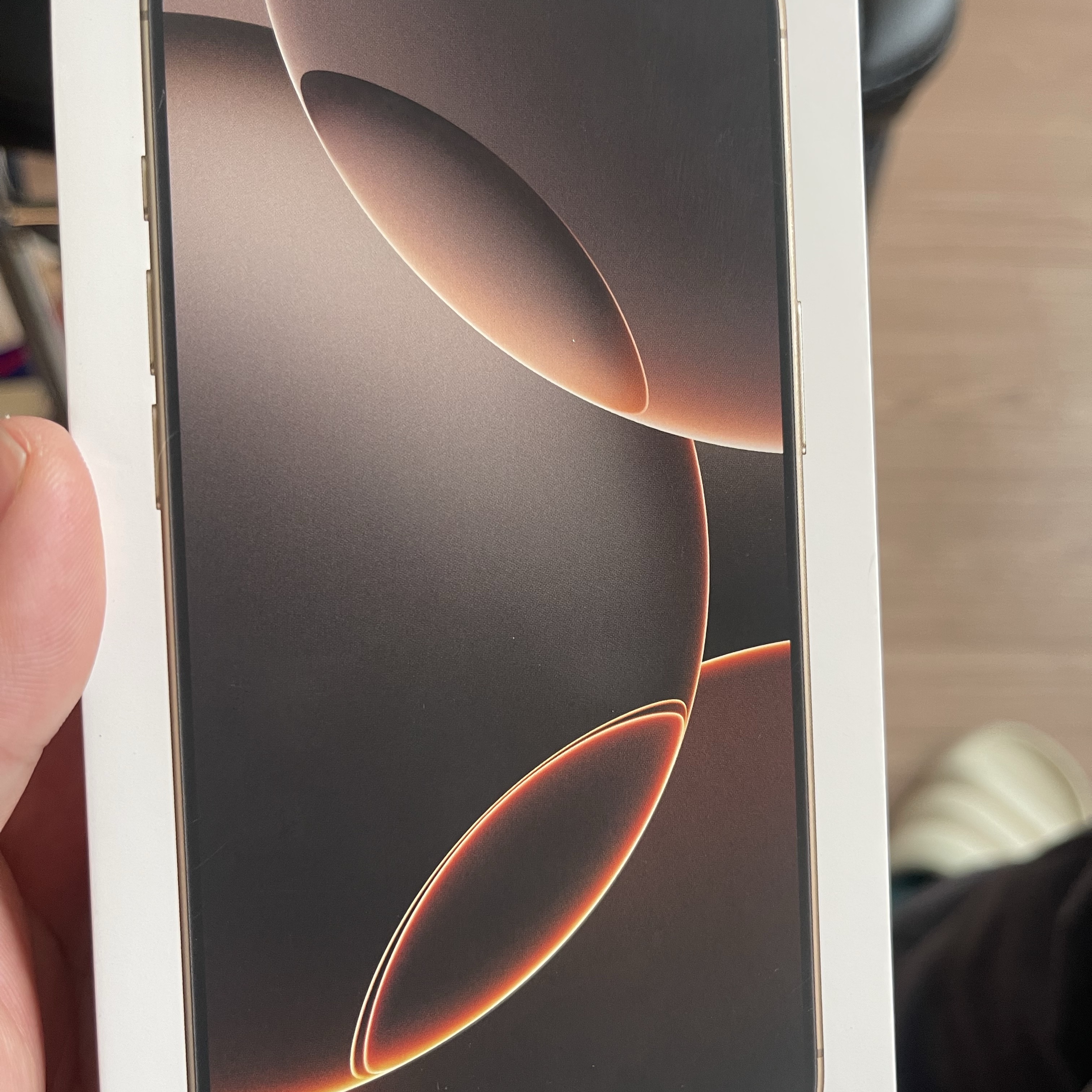 Apple iPhone 16 Pro 256GB Desert Titanium (Korean Ver.) 착용 스타일