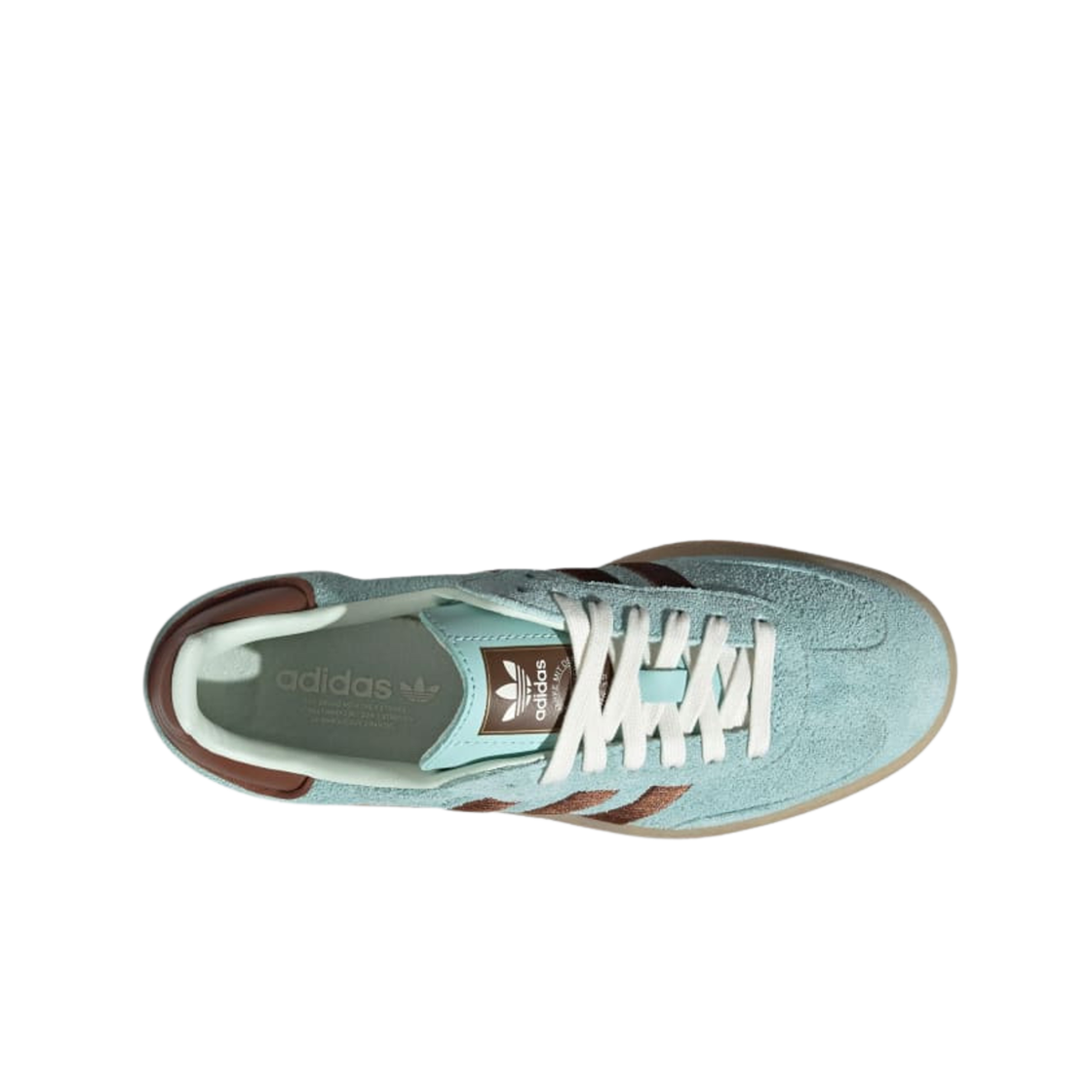 (W) 아디다스 삼배 세미 플래시 아쿠아 프리러브드 브라운((W) Adidas Sambae Semi Flash Aqua Preloved Brown) - 2