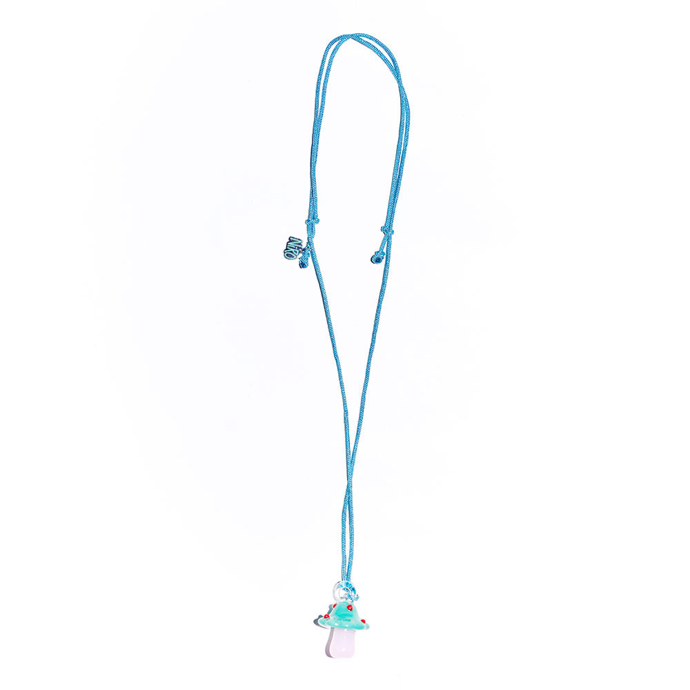 니로 세렌디피티 아이러브 머슈룸 네크리스 폴리 스트랩 스카이블루(NiRO.SERENDiPiTY I love Mushroom Necklace Poly Strap #104 Sky Blue) - 3