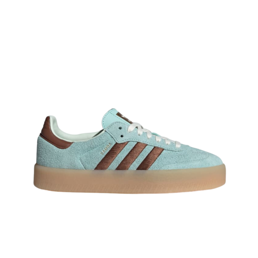 (W) Adidas Sambae Semi Flash Aqua Preloved Brown