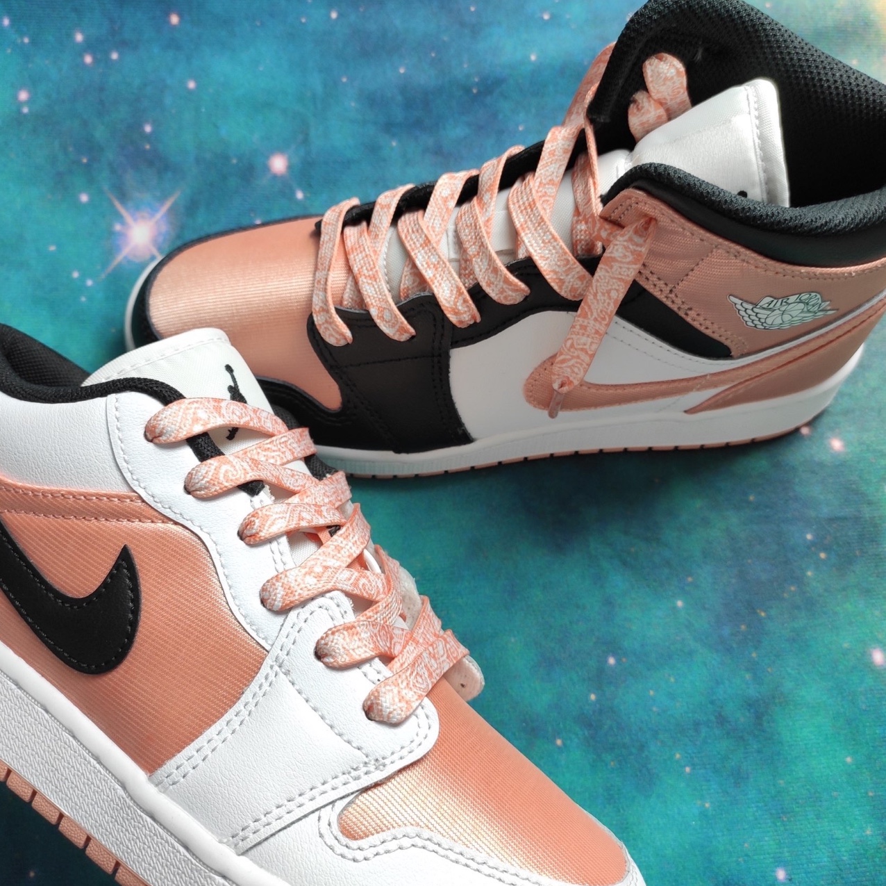 (GS) Jordan 1 Low Light Madder Root 착용 스타일