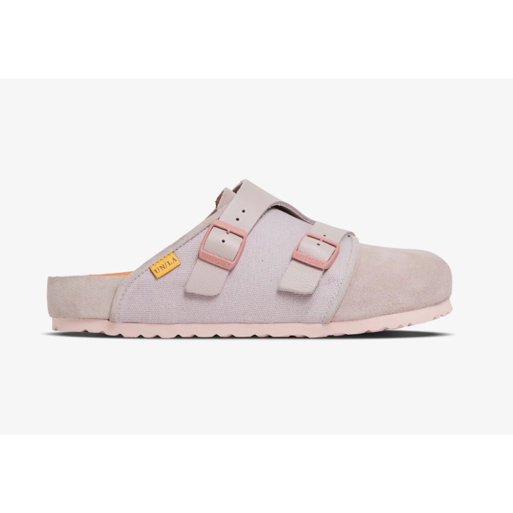 Birkenstock x Union 1774 Bimshire EXQ Beige Taupe - Narrow, Birkenstock x Union 1774 Bimshire EXQ Shadow Gray - Narrow 착용 스타일 - 4