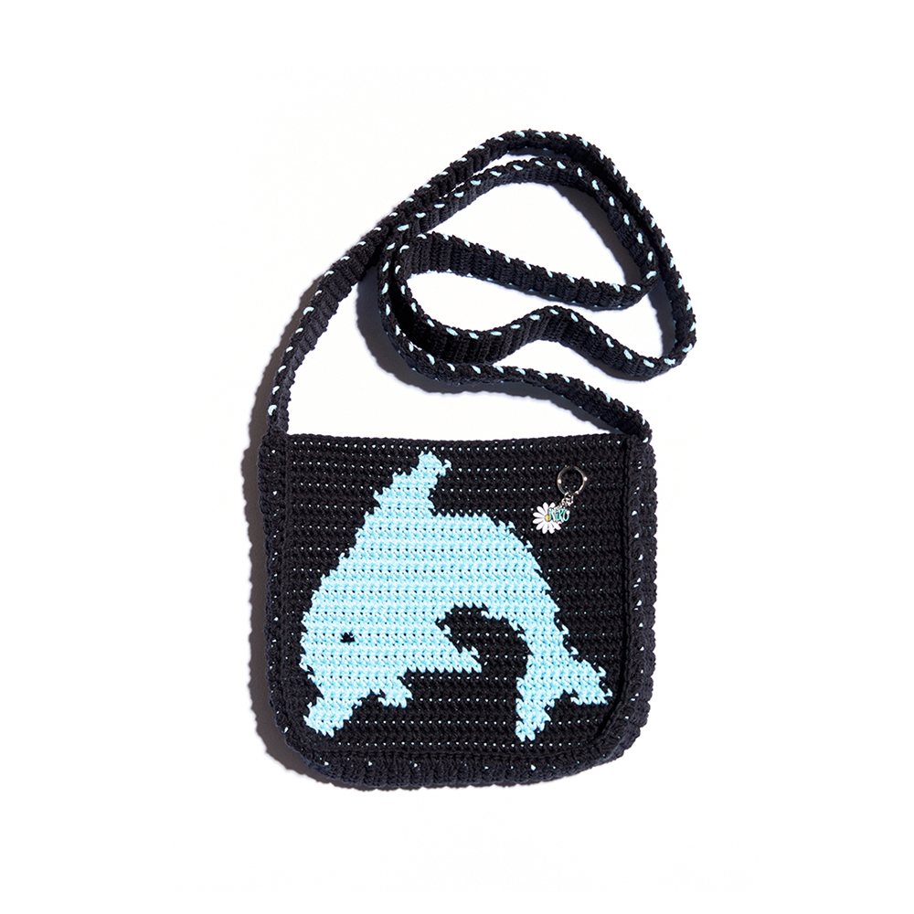 니로 세렌디피티 돌핀 스몰 핸드백 화이트(NiRO.SERENDiPiTY Dolphin Small Hand Bag #950 #960 White) - 4