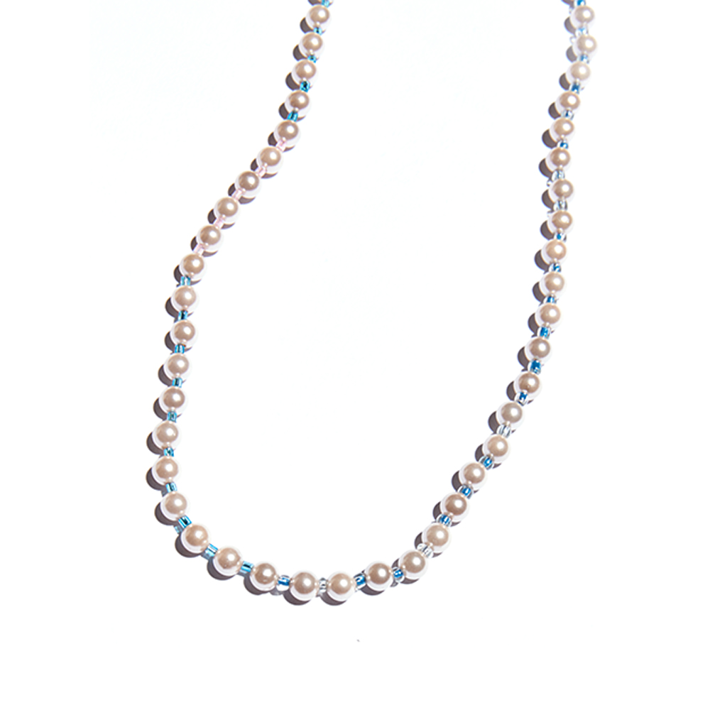 니로 세렌디피티 트리플비즈 펄 네크리스(NiRO.SERENDiPiTY Triple Beads Pearl Necklace #63) - 2