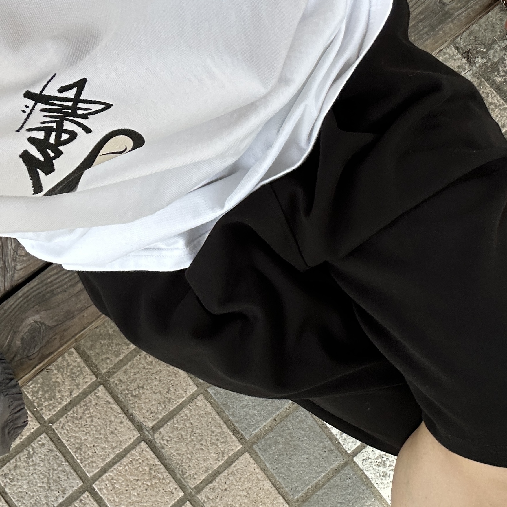 Nike x Stussy NRG FL SS 8 Ball T-Shirt White (DO9322-100) 착용 스타일