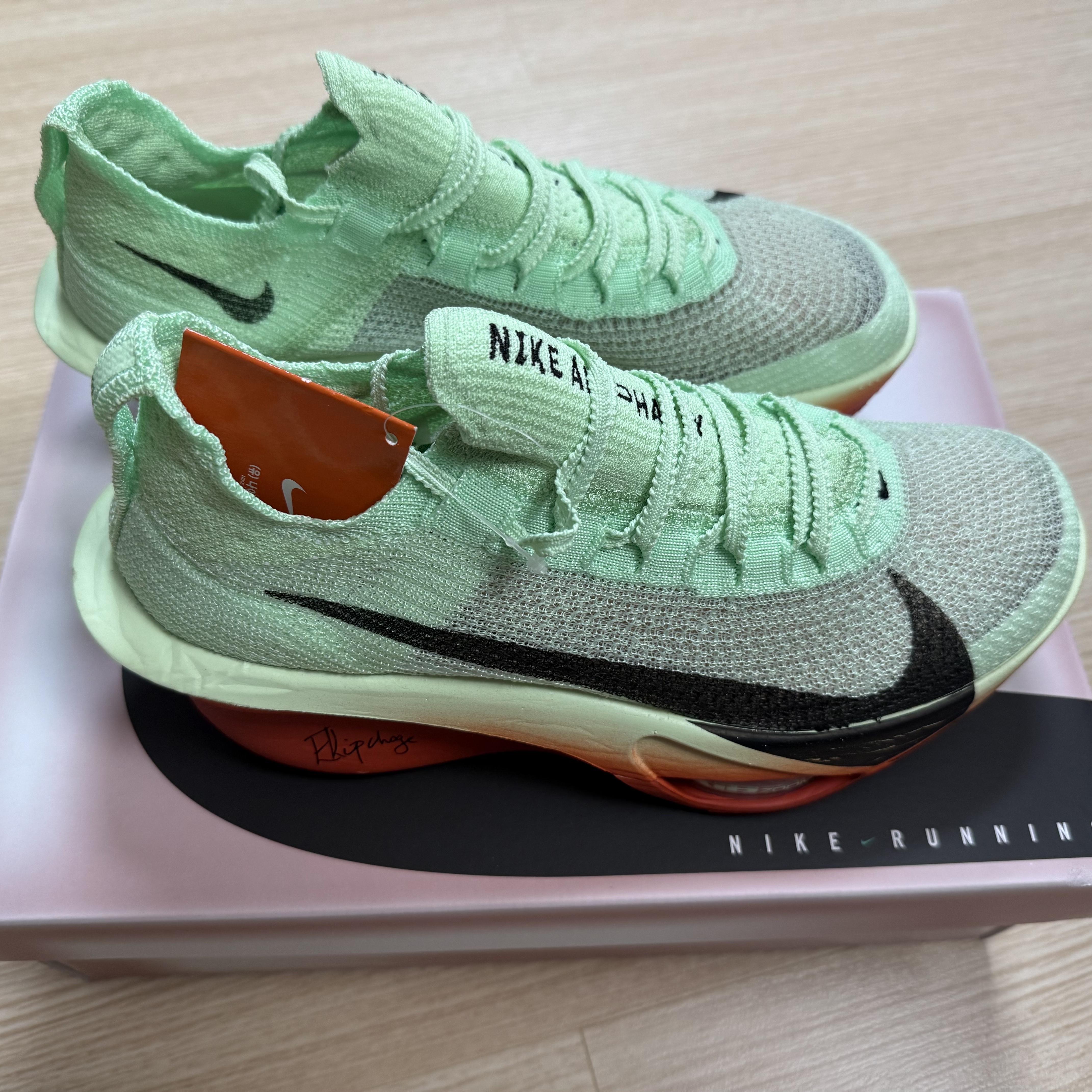 Nike Air Zoom Alphafly Next% 3 Eliud Kipchoge 착용 스타일 - 5