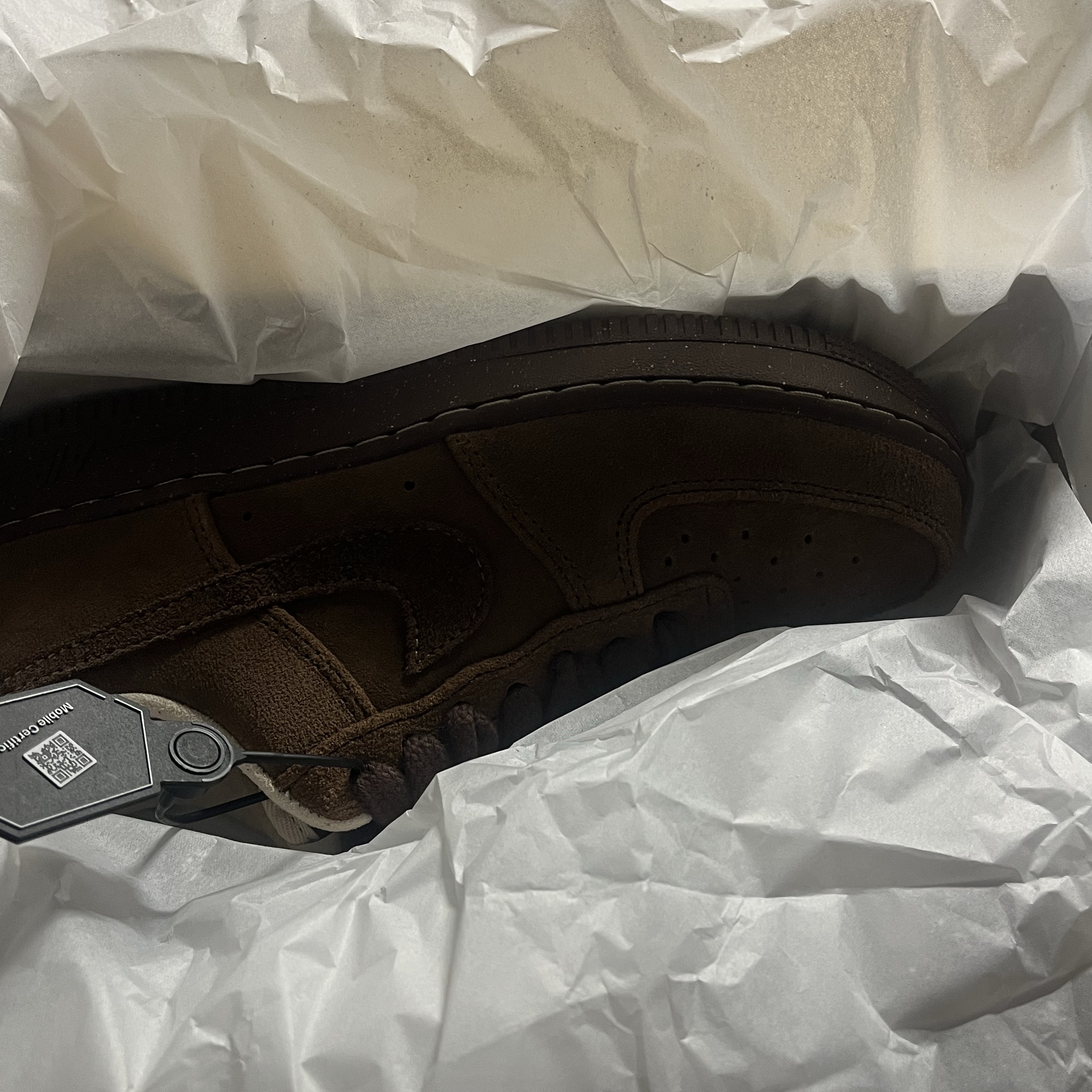 (W) Nike Air Force 1 '07 Cacao Wow 착용 스타일 - 1