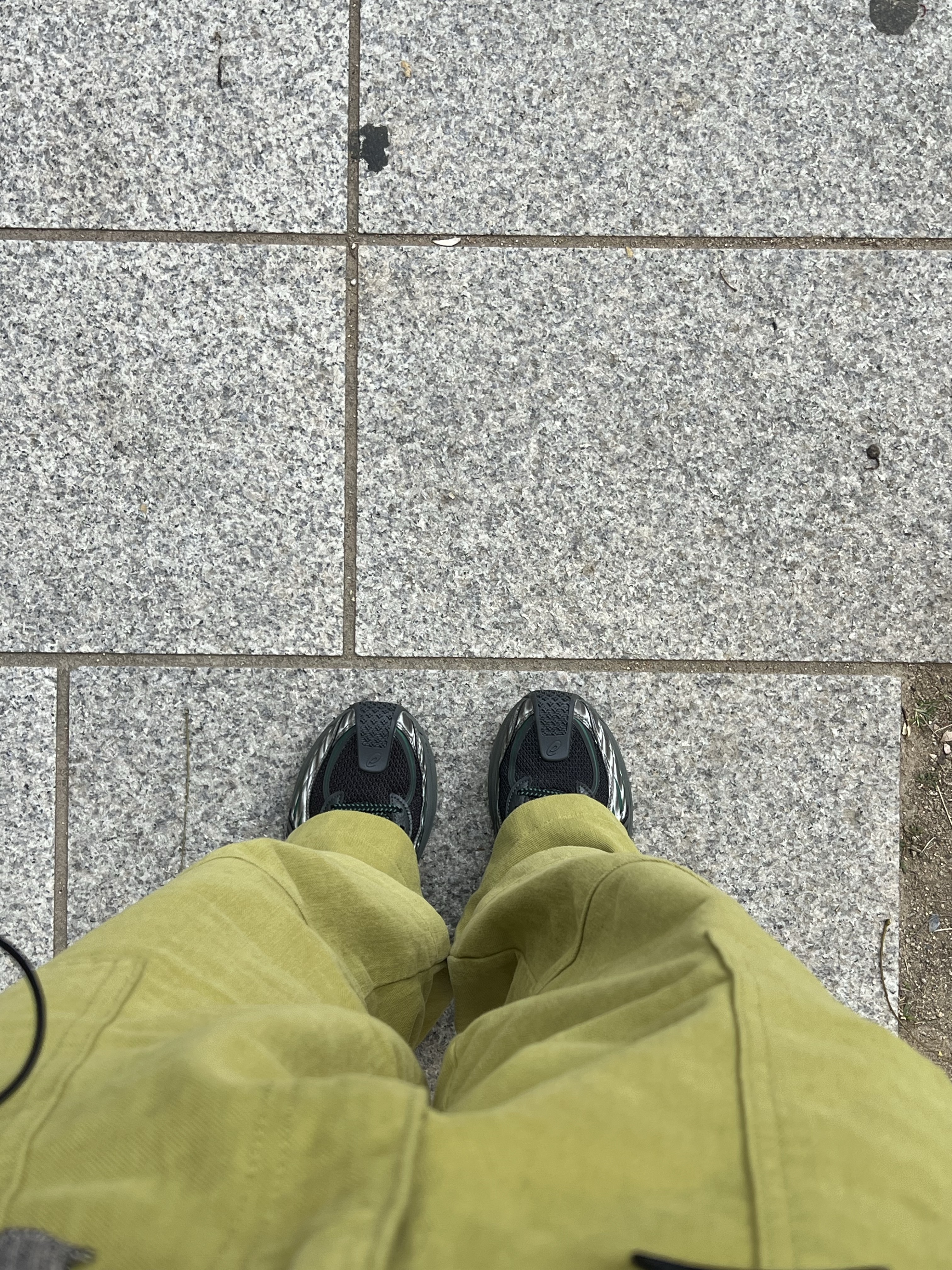 (W) Asics x Kiko Kostadinov Gel-Flammae Grey Black 착용 스타일