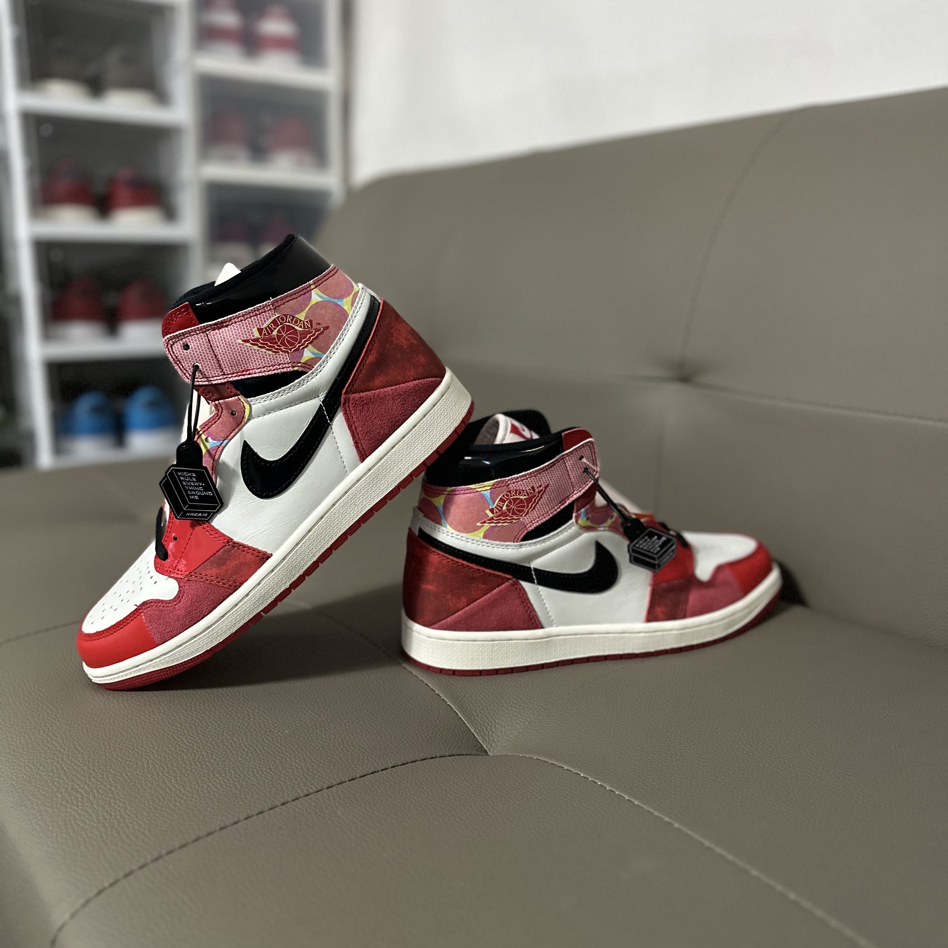 Jordan 1 Retro High Spider-Man Next Chapter 착용 스타일