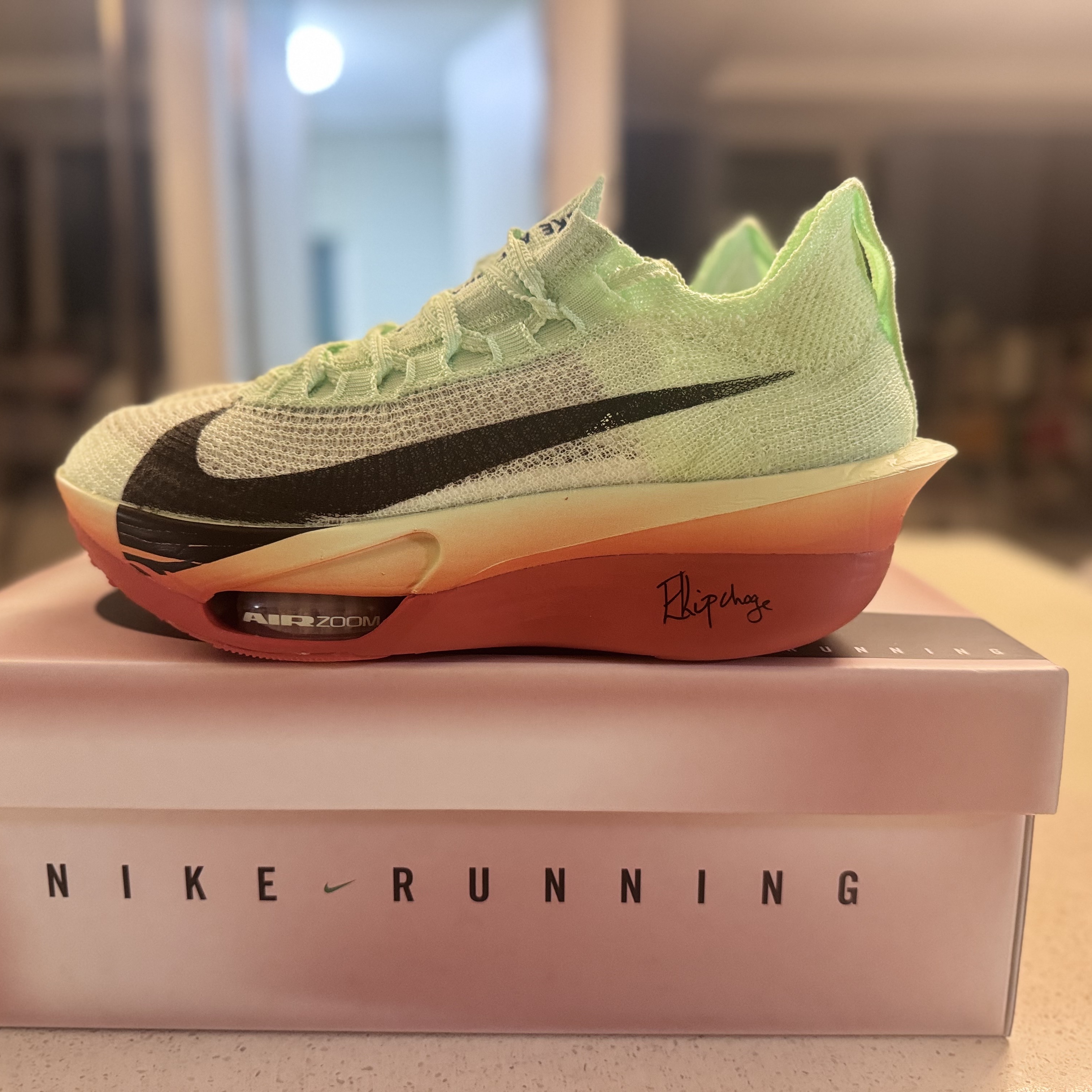 Nike Air Zoom Alphafly Next% 3 Eliud Kipchoge 착용 스타일 - 1