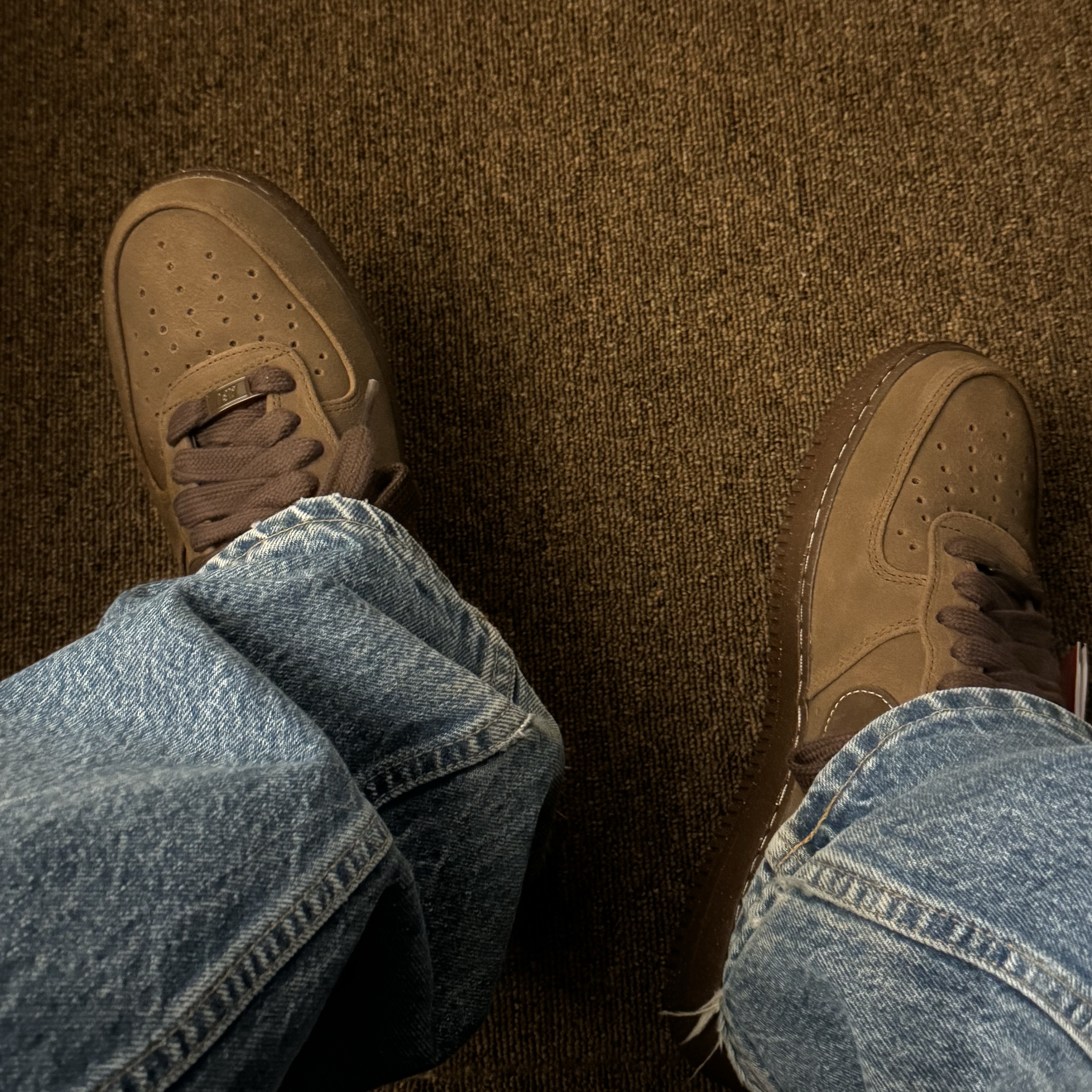 (W) Nike Air Force 1 '07 Cacao Wow 착용 스타일