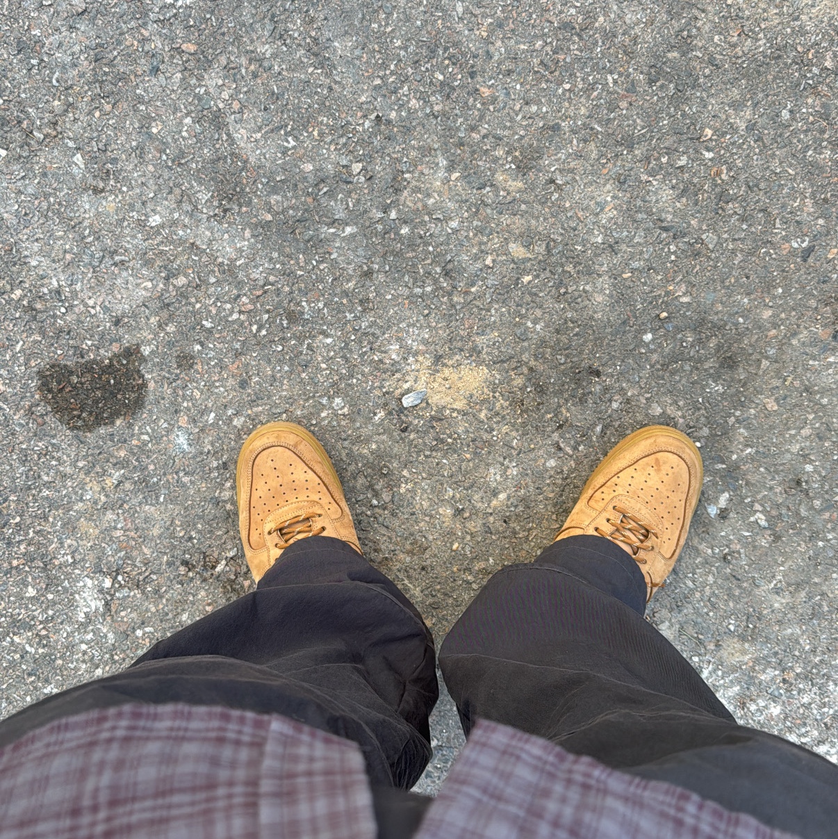 Nike Air Force 1 '07 WB Flax 착용 스타일
