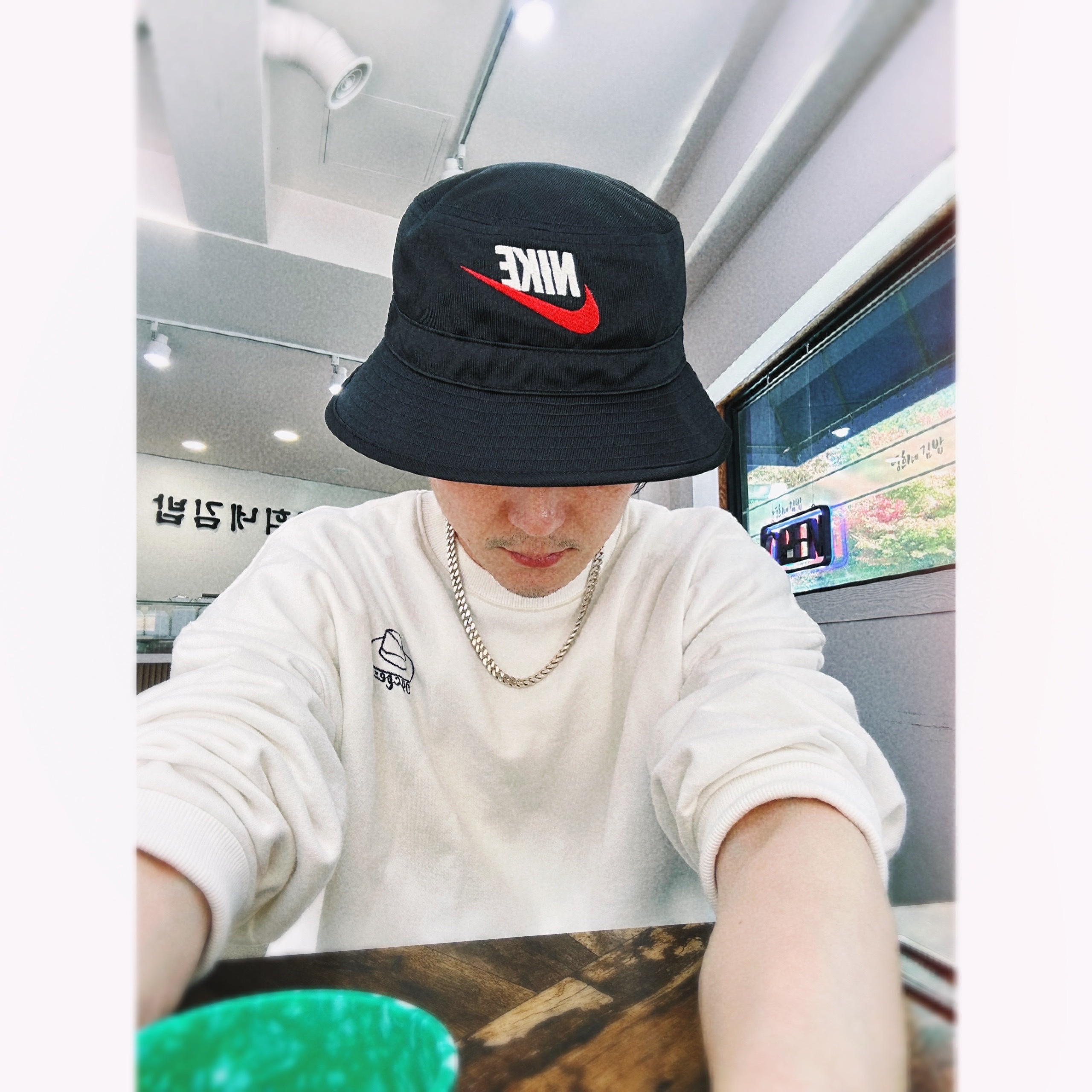 Supreme x Nike Dazzle Crusher Black - 24SS 착용 스타일