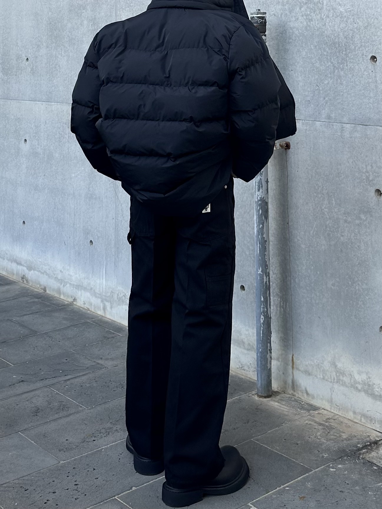 Balenciaga Steroid Derby Black 착용 스타일 - 2