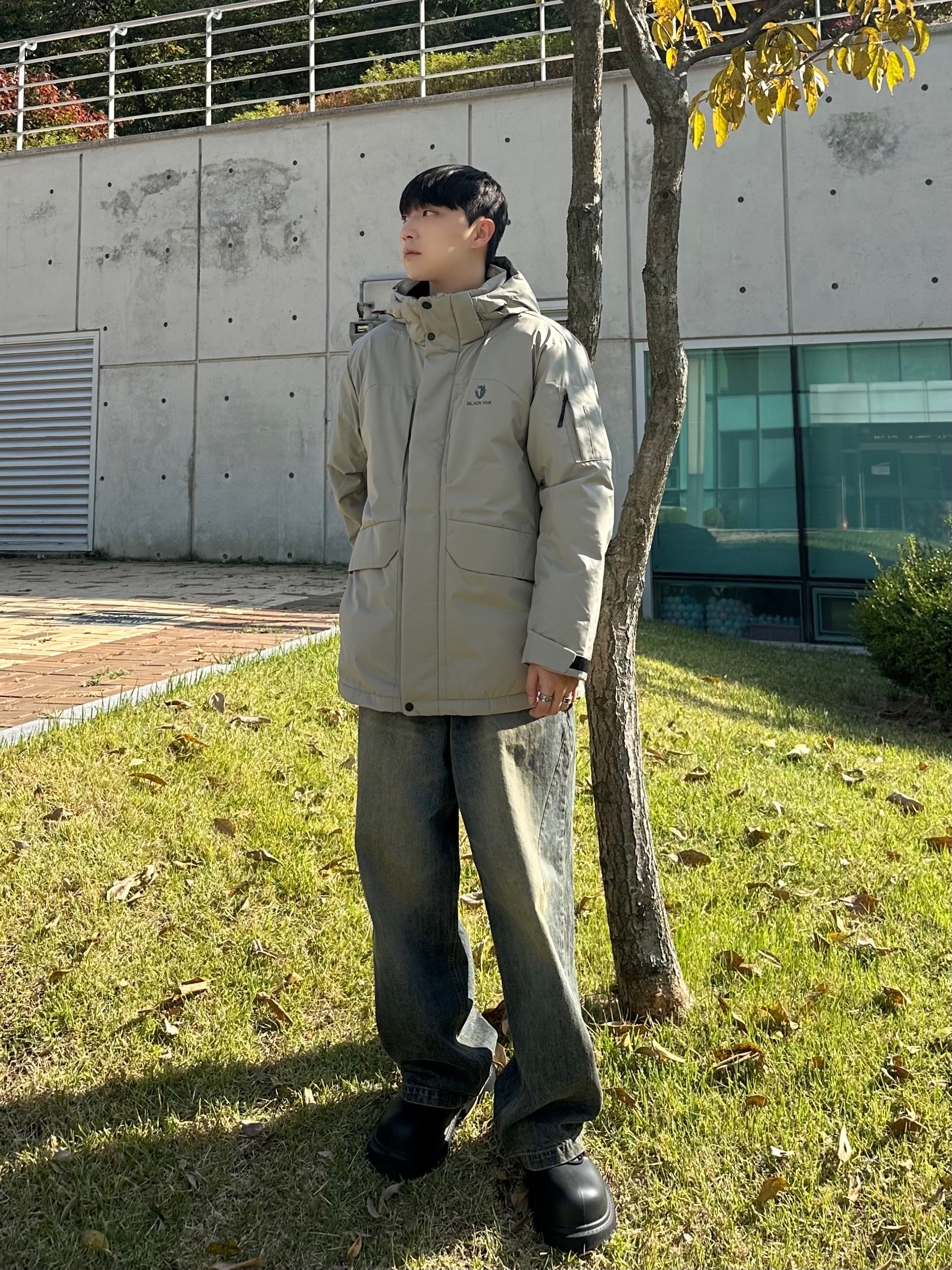 Balenciaga Steroid Derby Black 착용 스타일