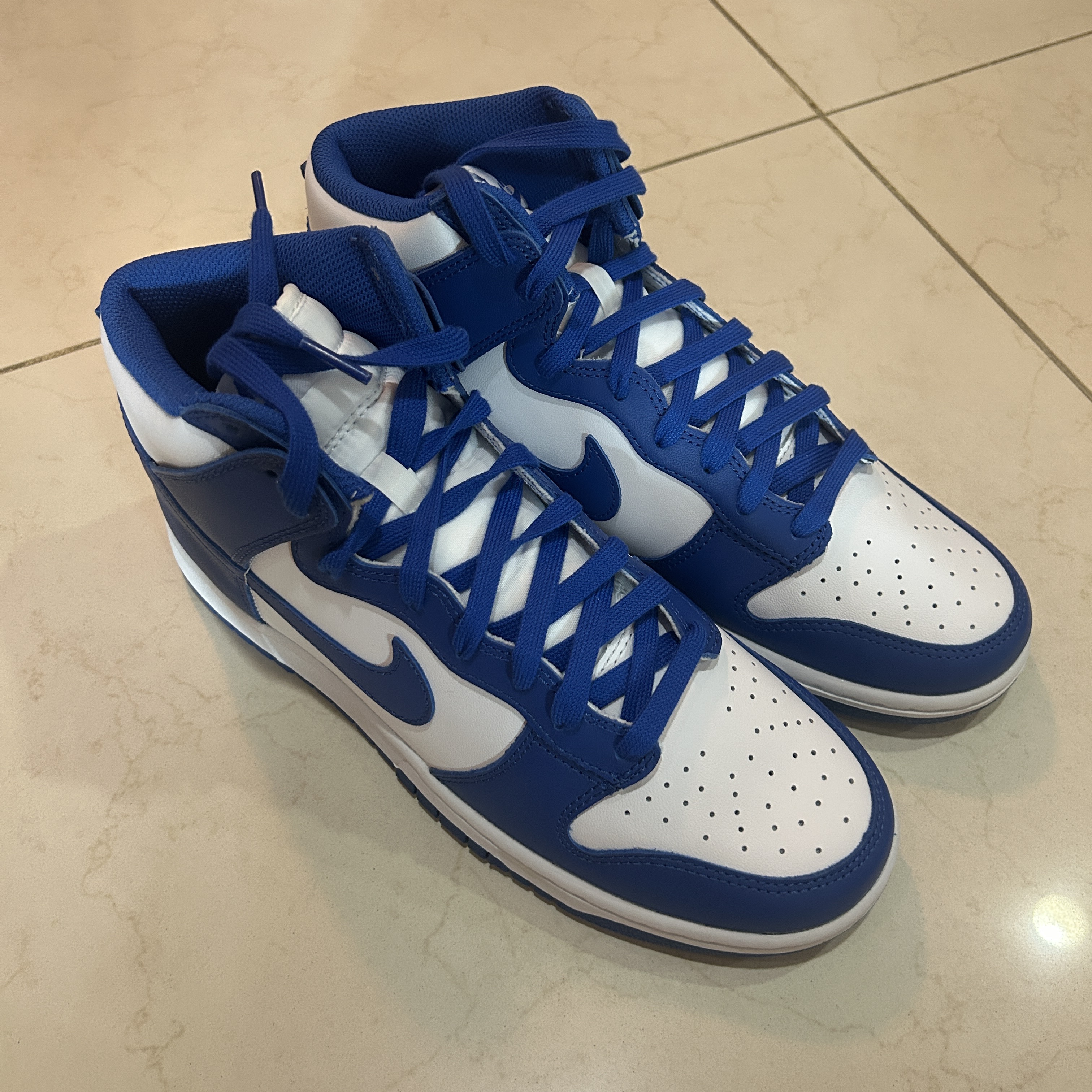 Nike Dunk High Retro Game Royal 착용 스타일
