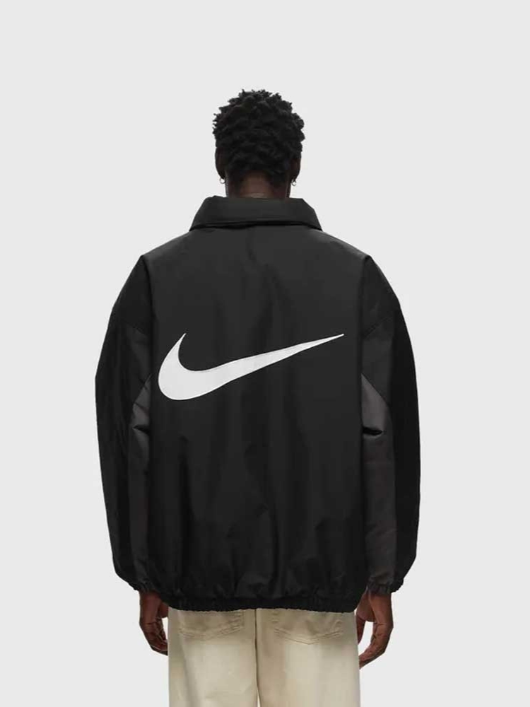 Nike Solo Swoosh Puffer Black - Asia 착용 스타일
