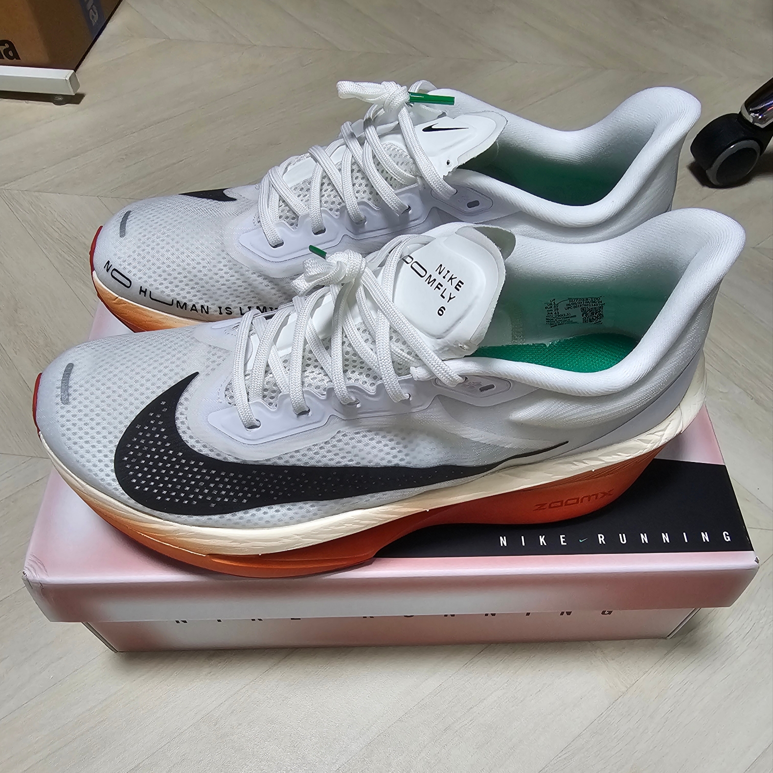 Nike Zoom Fly 6 Eliud Kipchoge 착용 스타일
