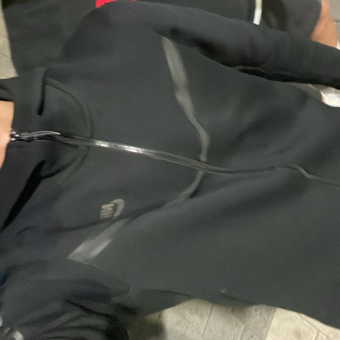 Nike NSW Tech Fleece Full Zip Hoodie Black - Asia 착용 스타일