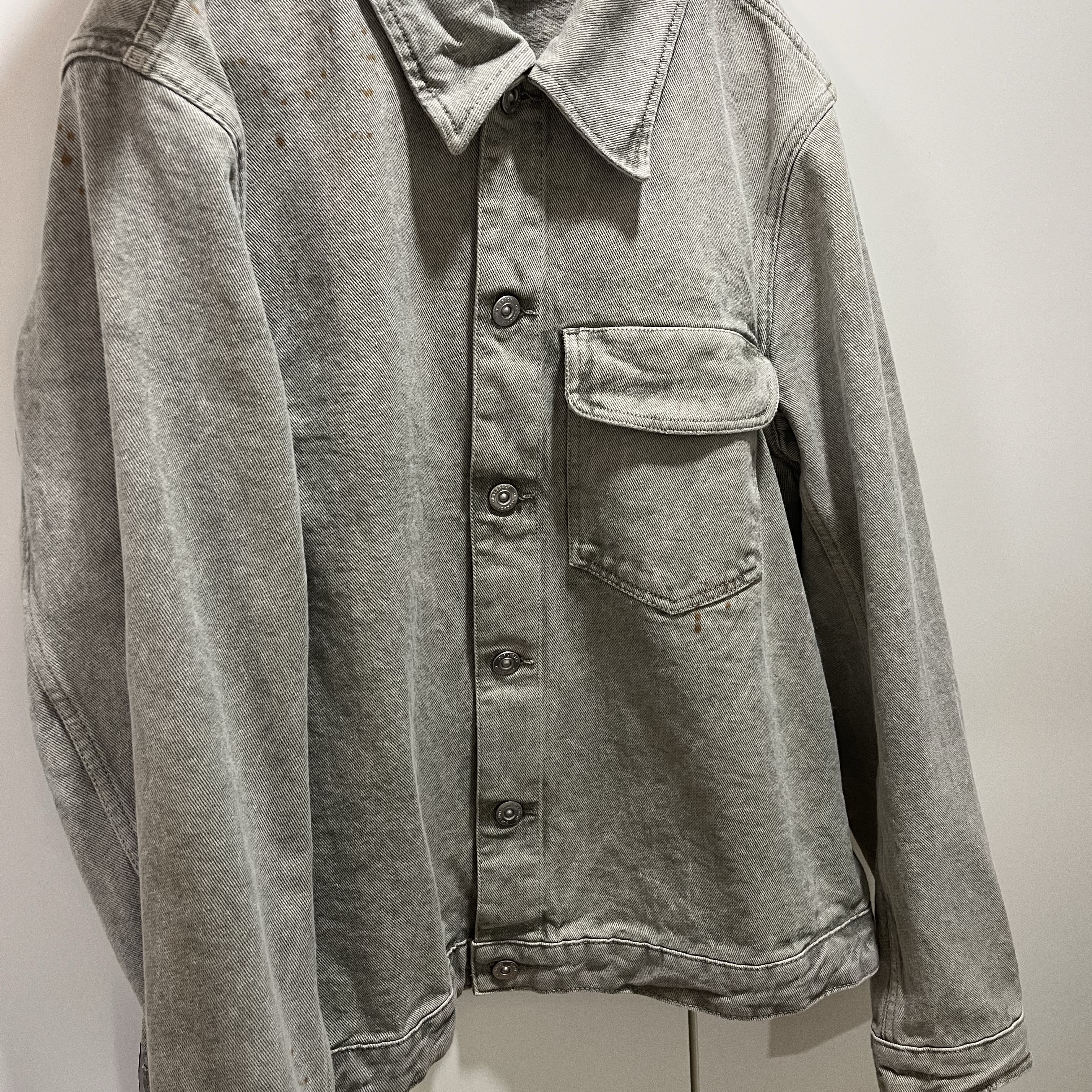 Our Legacy Rebirth Jacket Attic Wash Denim 착용 스타일