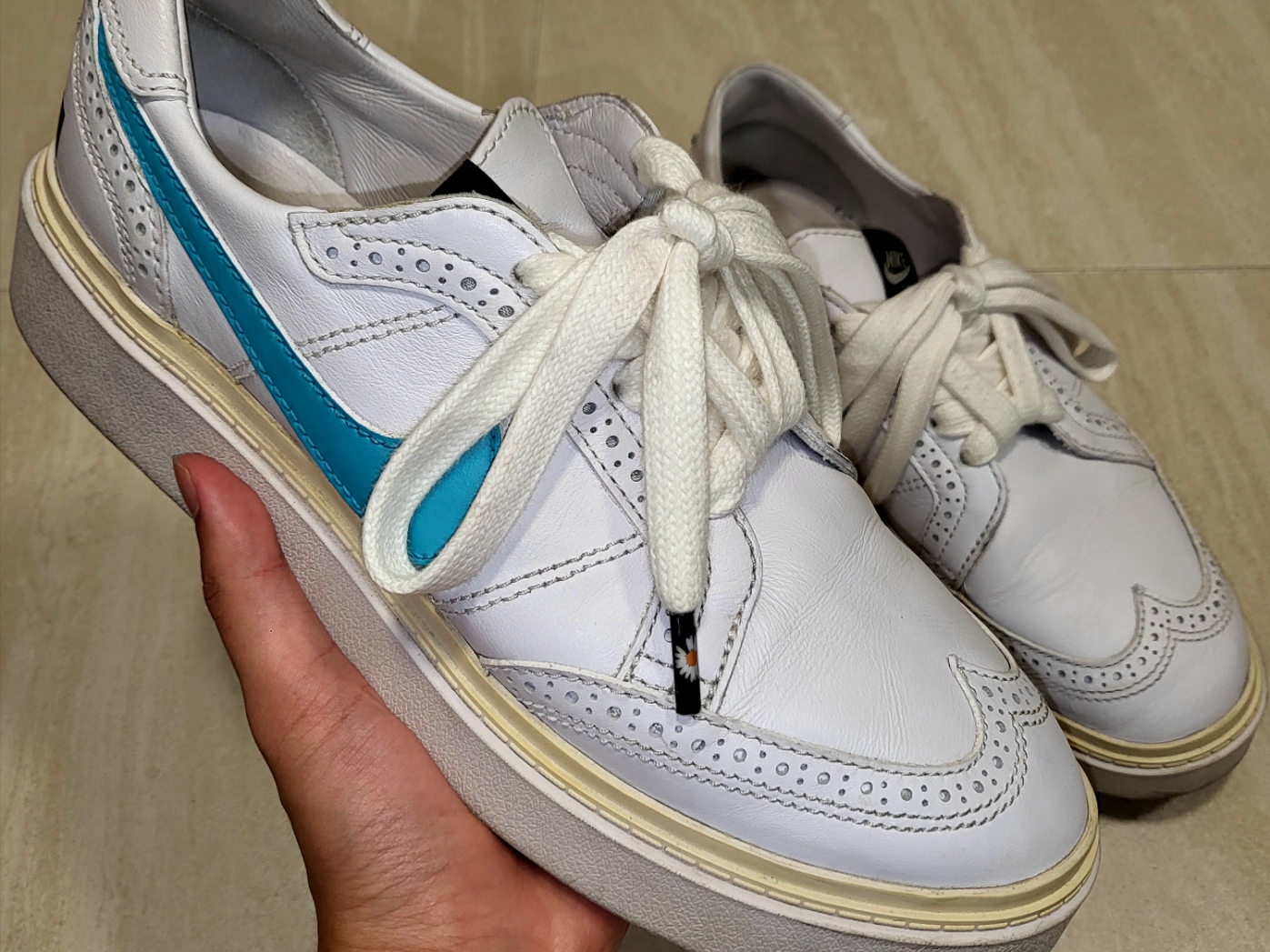 Nike x Peaceminusone Kwondo1 White, Nike x Peaceminusone Air Force 1 Low Para-Noise 2.0 착용 스타일 - 2