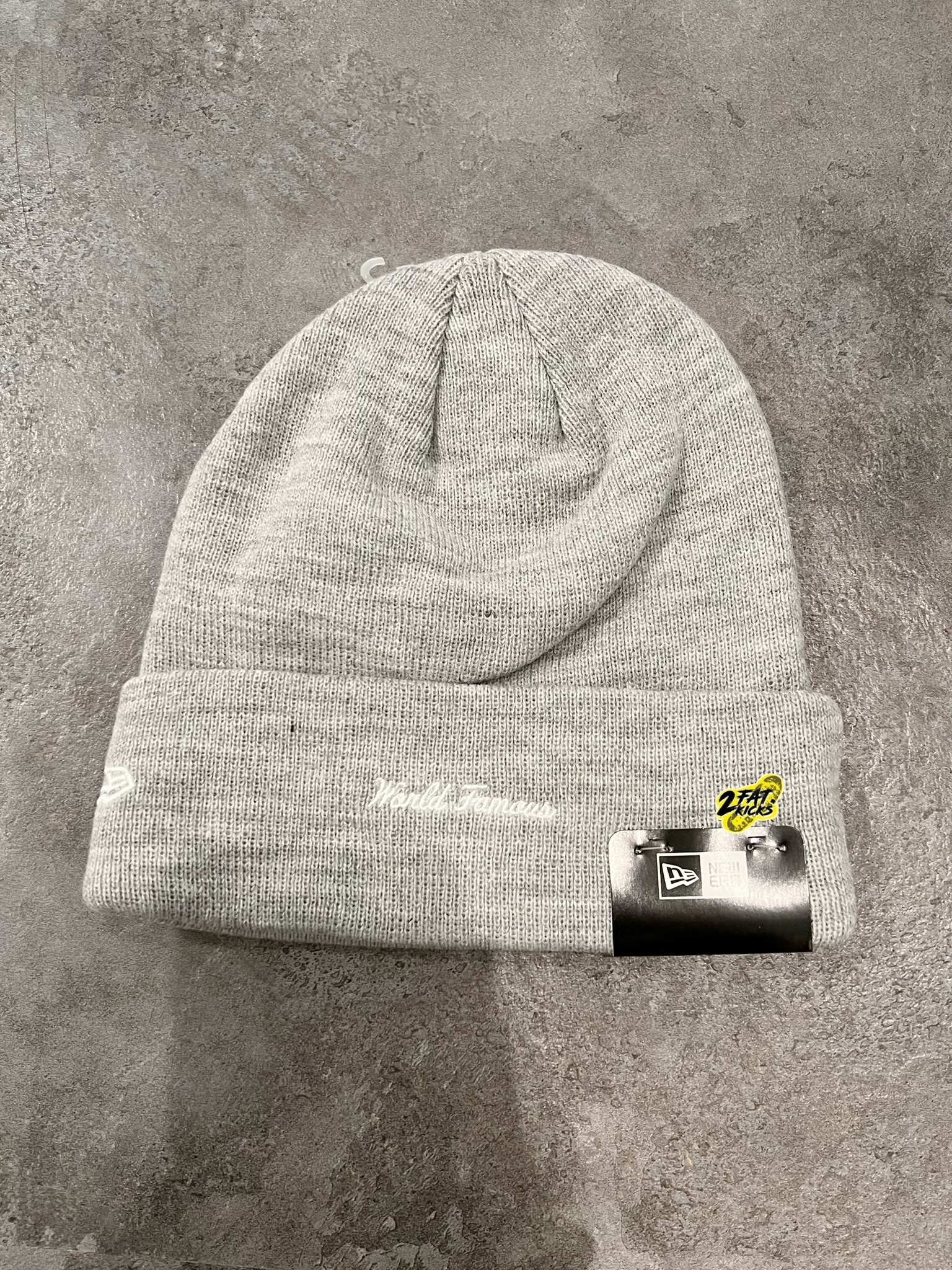 Supreme New Era Box Logo Beanie Heather Grey - 19FW 착용 스타일 - 7