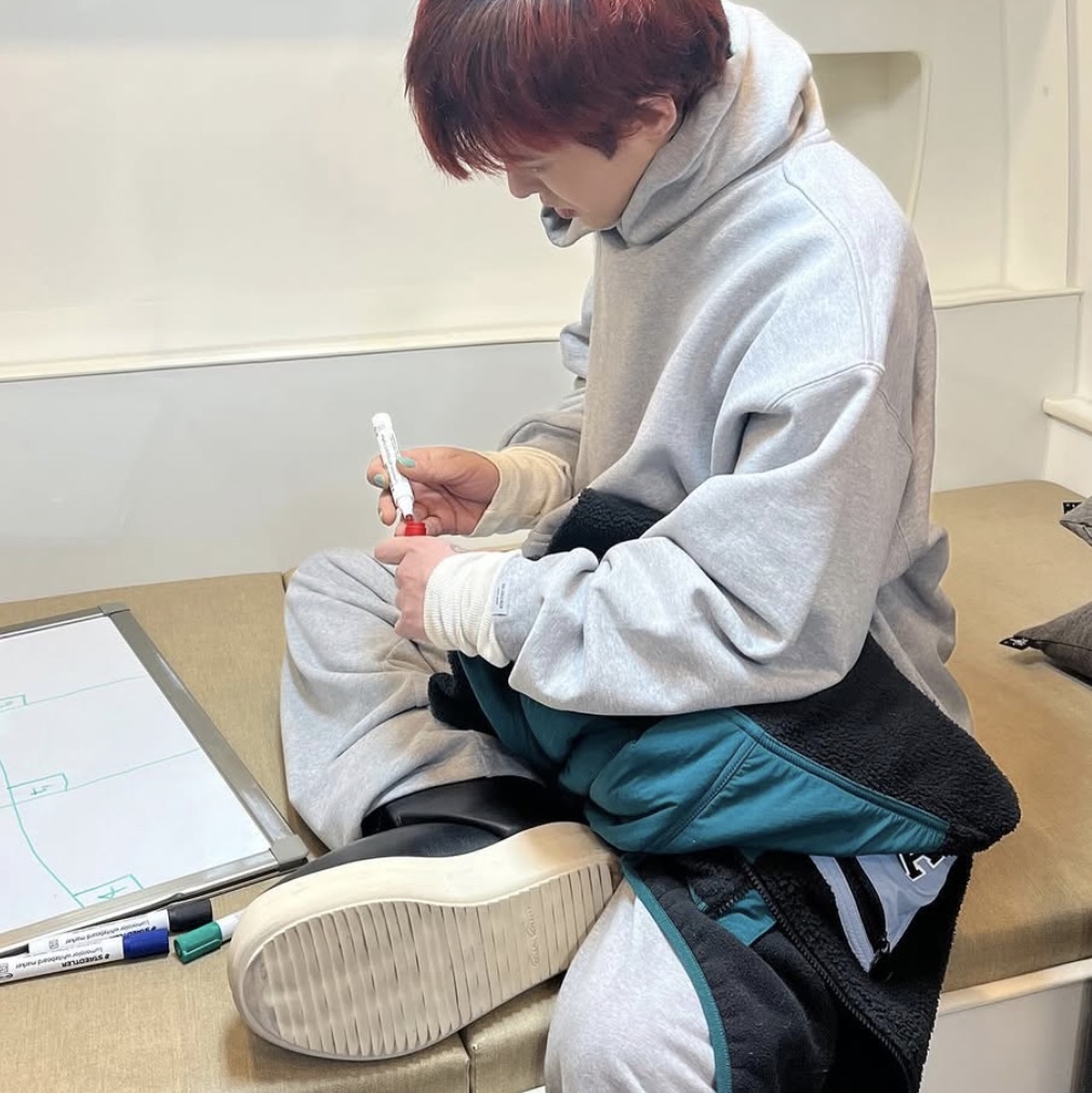 Puma x AMI Sherpa Jacket Puma Black 착용 스타일 - 2