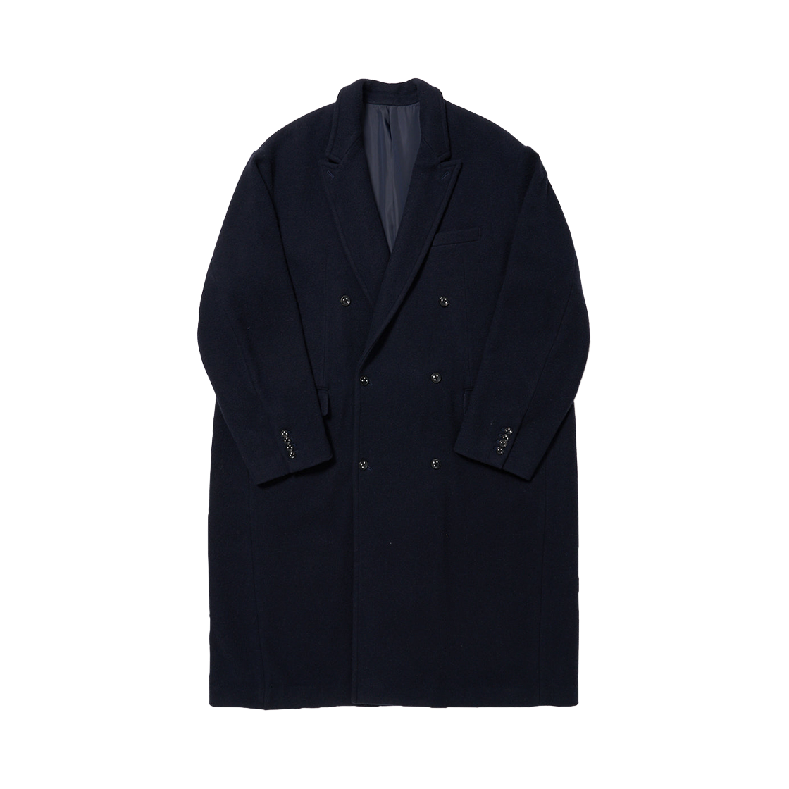 에이오알 에반스 코트 네이비 - 24FW(AOR Evans Coat Navy - 24FW)