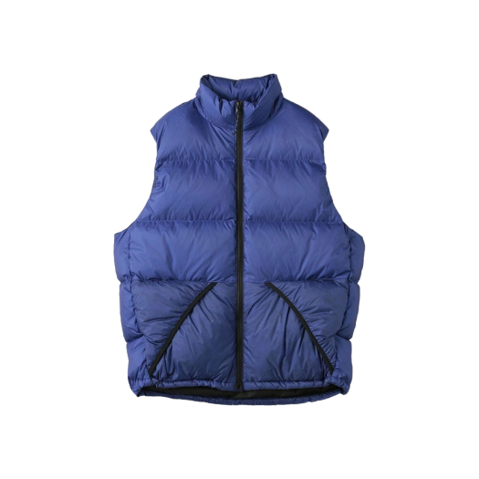 KM4DDWVCG22BL [KREAM 단독] California General Store Nylon Allied Down Vest Royal - 24FW