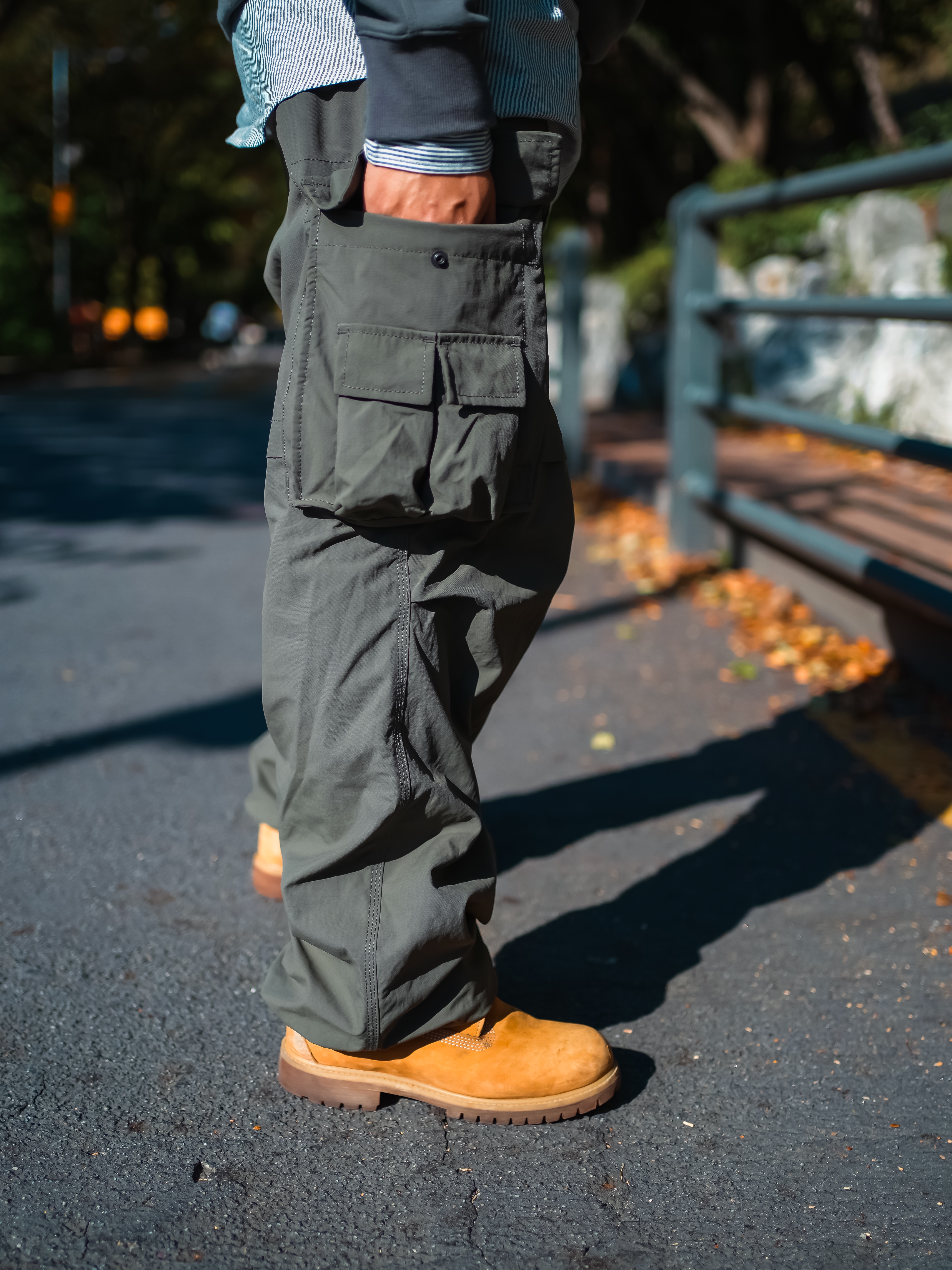 Timberland Premium 6 inch Waterproof Boot Wheat Nubuck - Wide 착용 스타일 - 2