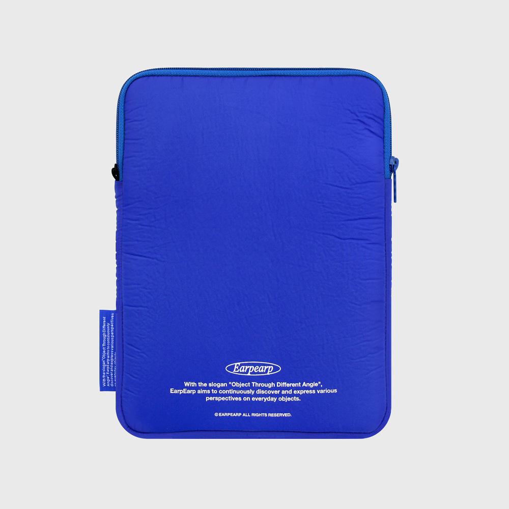 어프어프 굿 띵스 테이크 타임 아이패드 파우치 블루(earpearp Good Things Take Time Ipad Pouch Blue) - 2
