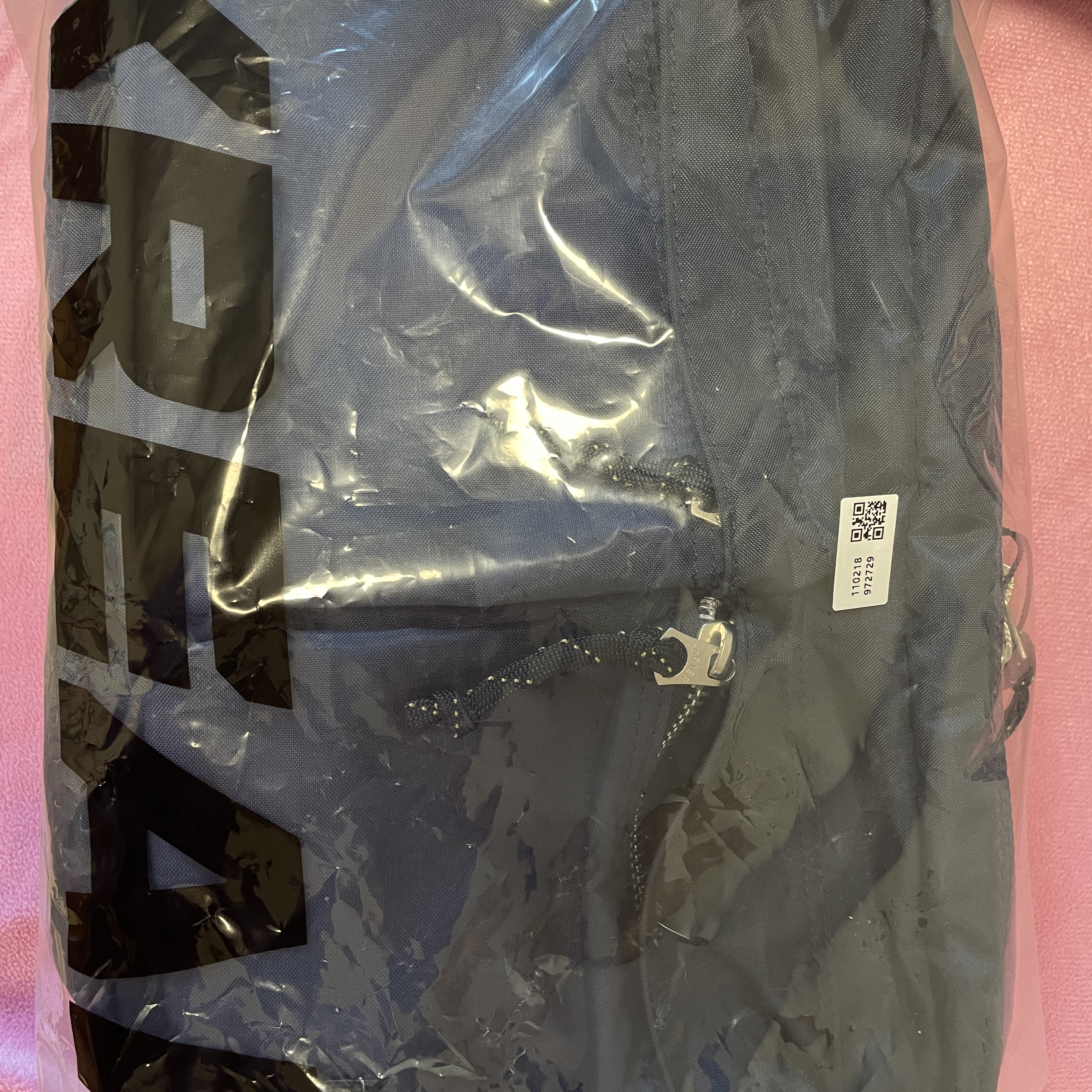 Porter Force Shoulder Bag S Navy Blue 착용 스타일