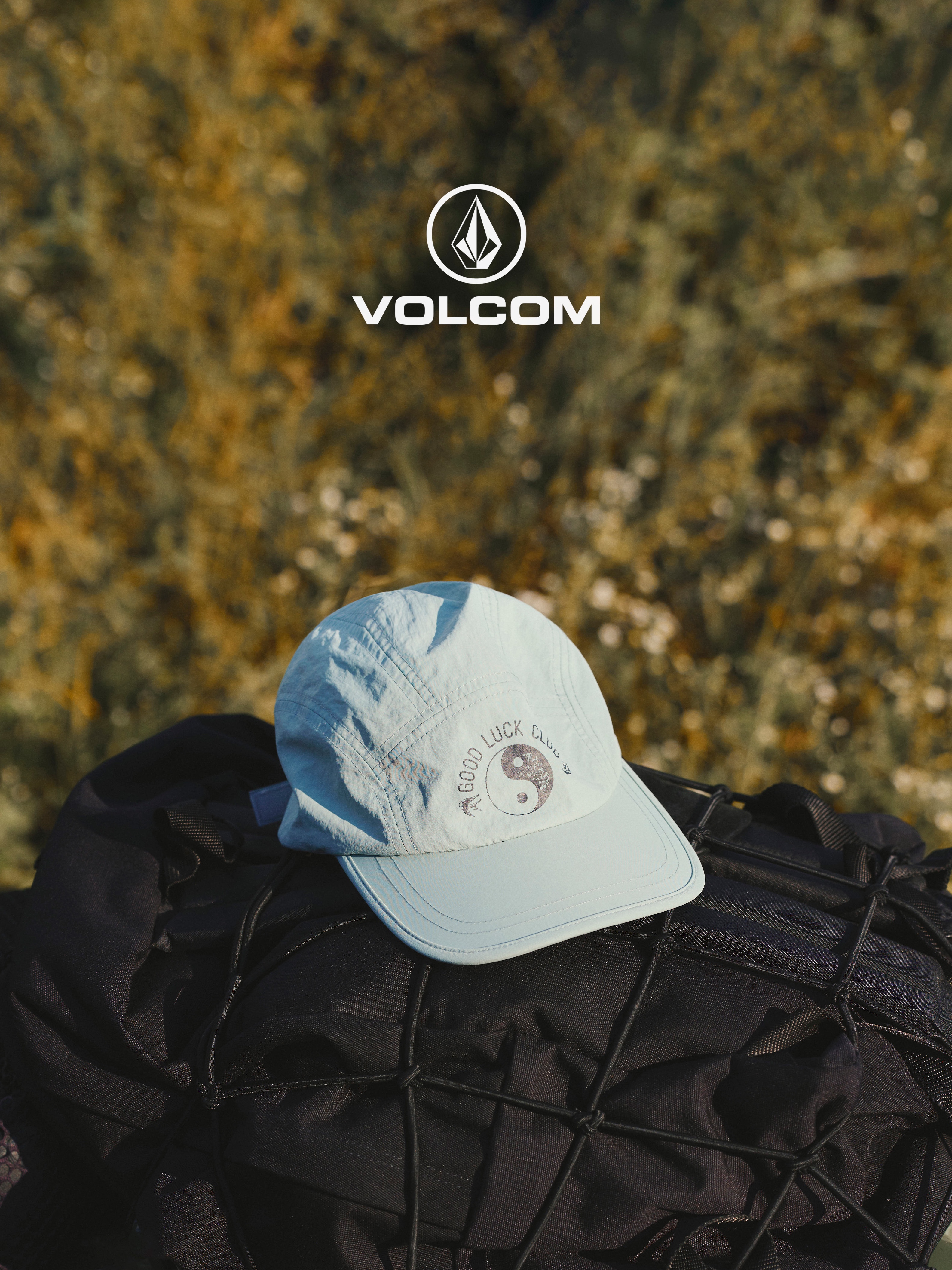 Volcom Good Luck Club Camp Cap Light Mint 착용 스타일