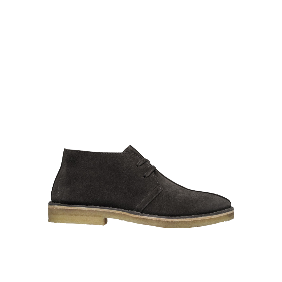 - Grds Blucher 11 Suede Charcoal