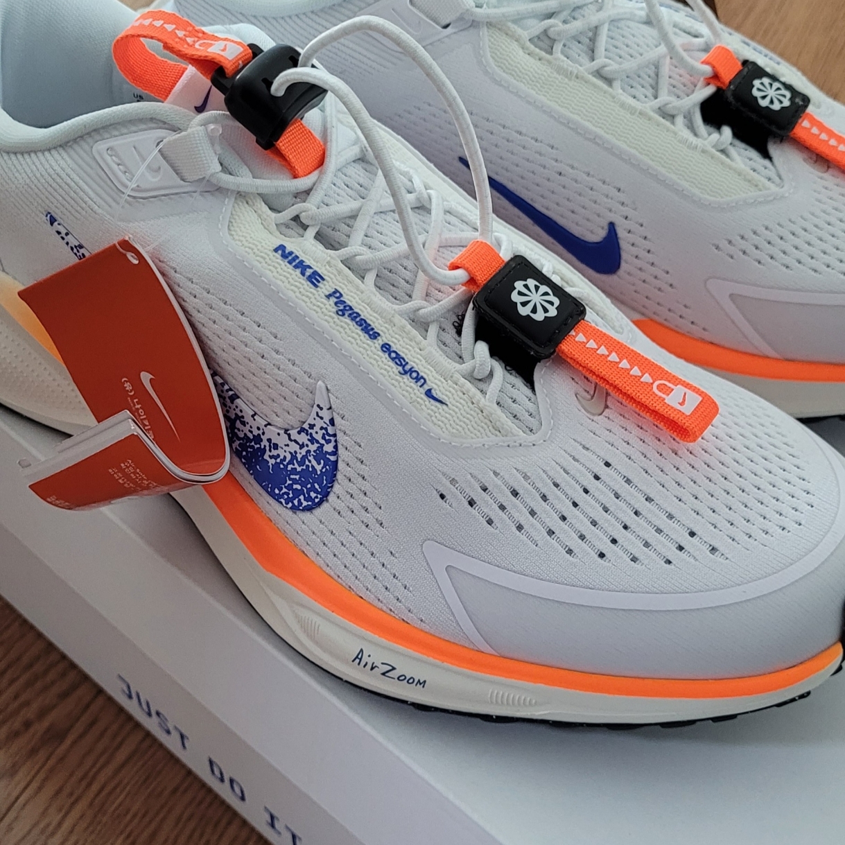 Nike Air Zoom Pegasus EasyOn Blueprint 착용 스타일 - 2