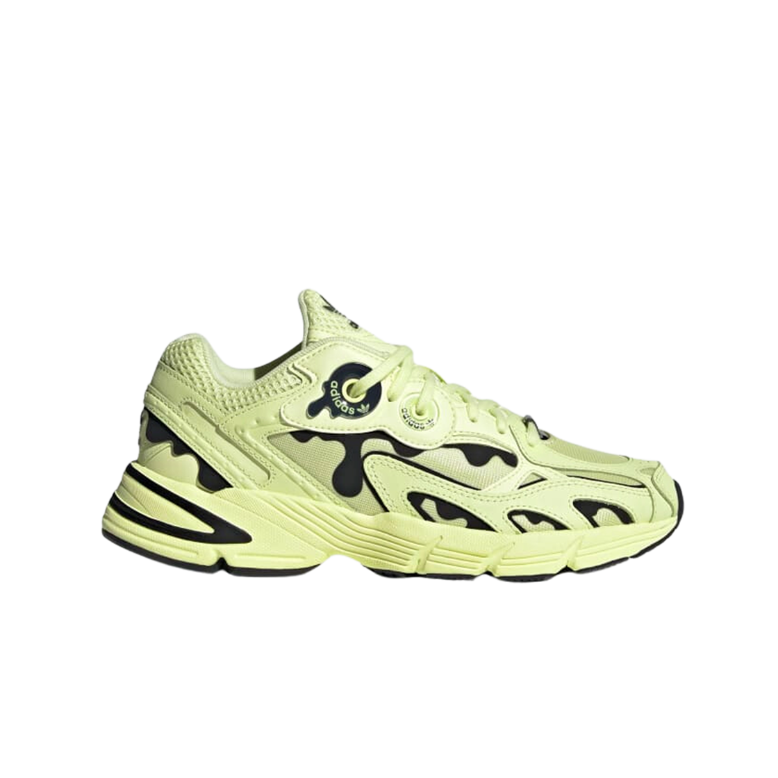 (W) 아디다스 아스티어 올모스트 라임 코어 블랙((W) Adidas Astir Almost Lime Core Black) - 1