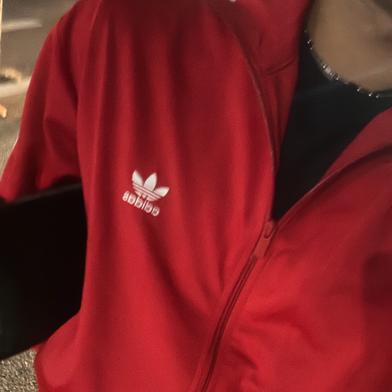 Adidas Adicolor Classics Firebird Track Better Scarlet - KR Sizing 착용 스타일
