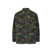 Martine Rose Reversible Camo Shirt Blue Camo - 24FW