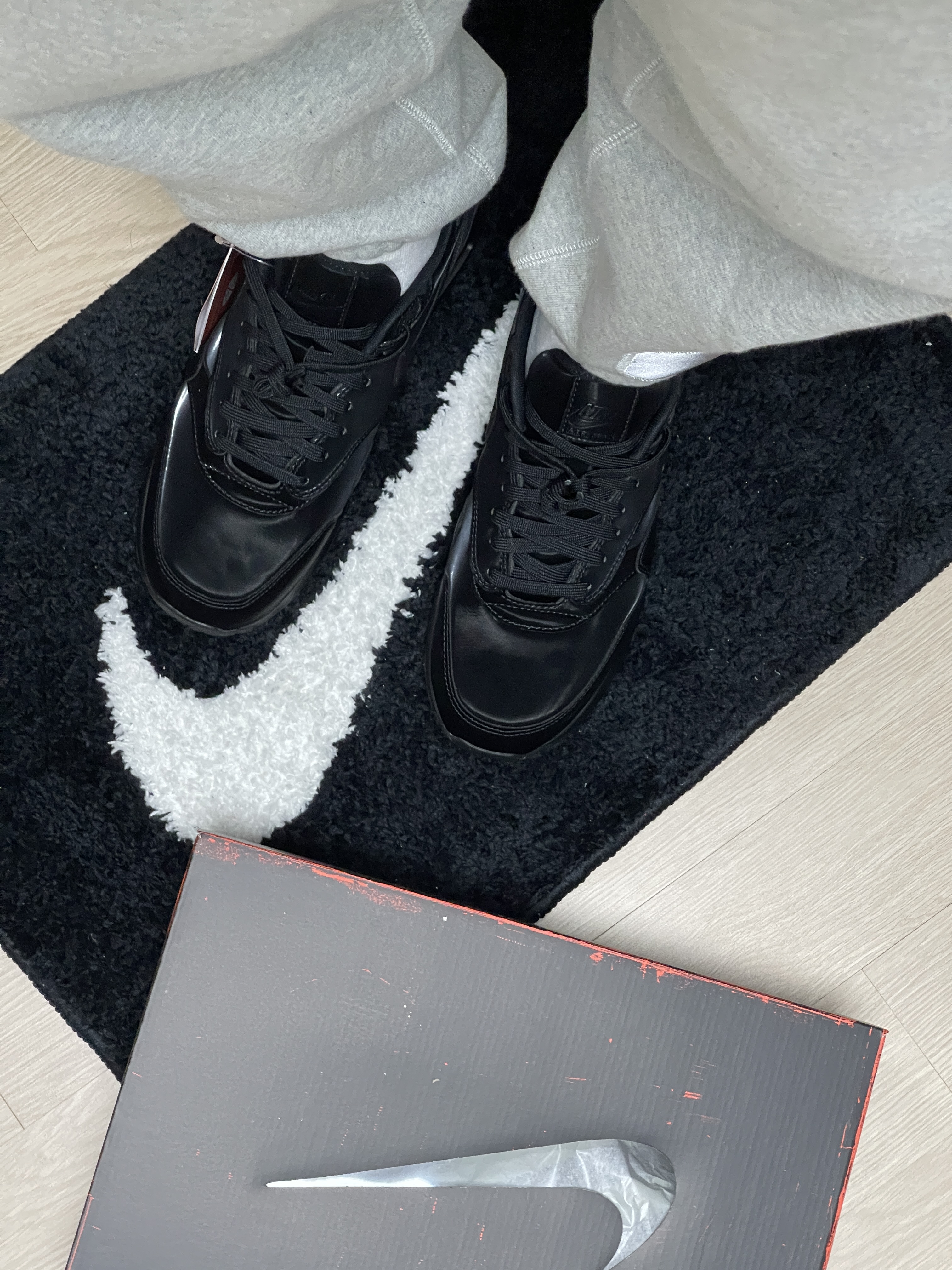 Nike Air Max 1 '86 Black 착용 스타일 - 2