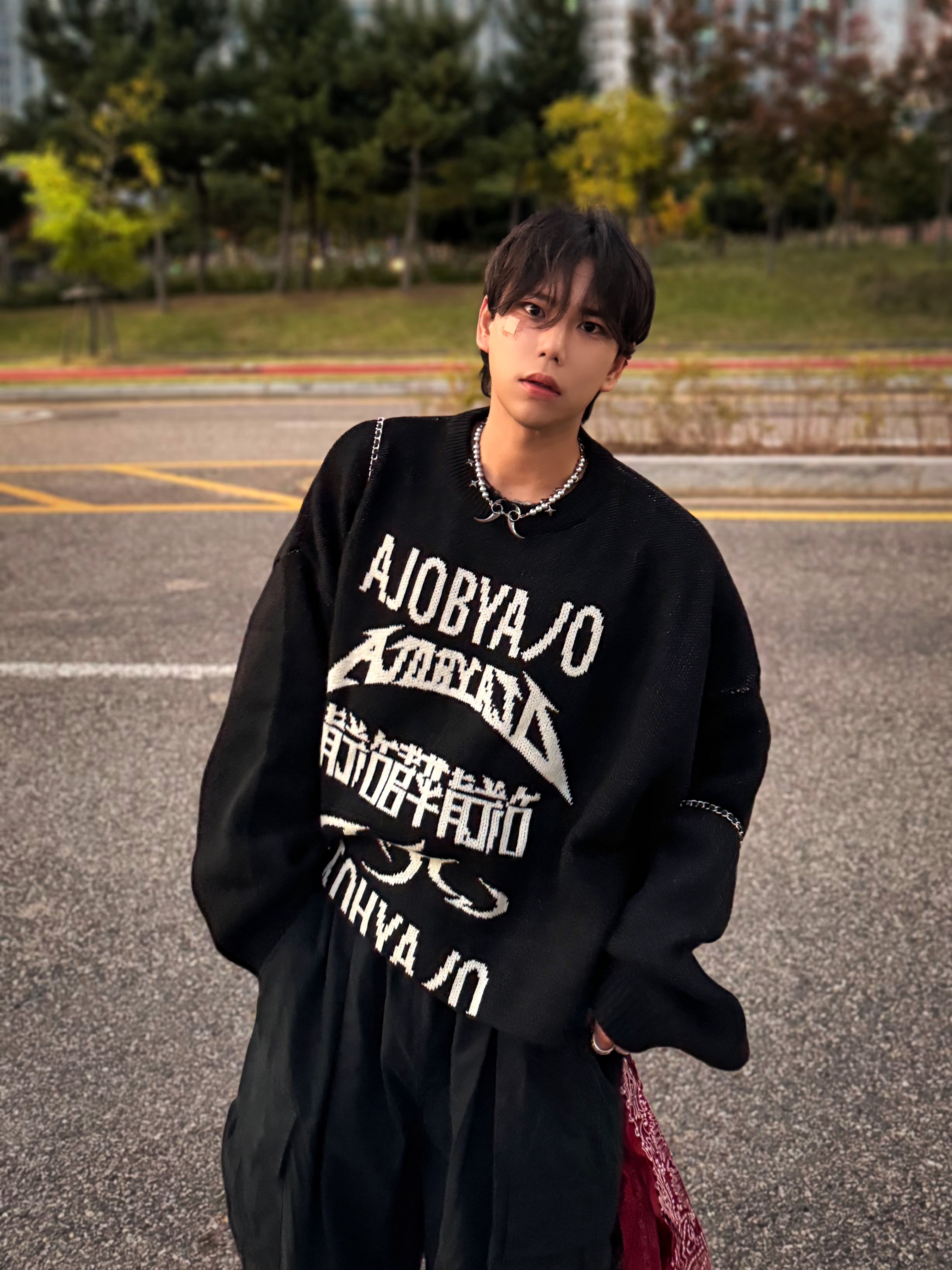New Rock x Vetements Edition Gamer Ankle Boots Black 착용 스타일 - 4