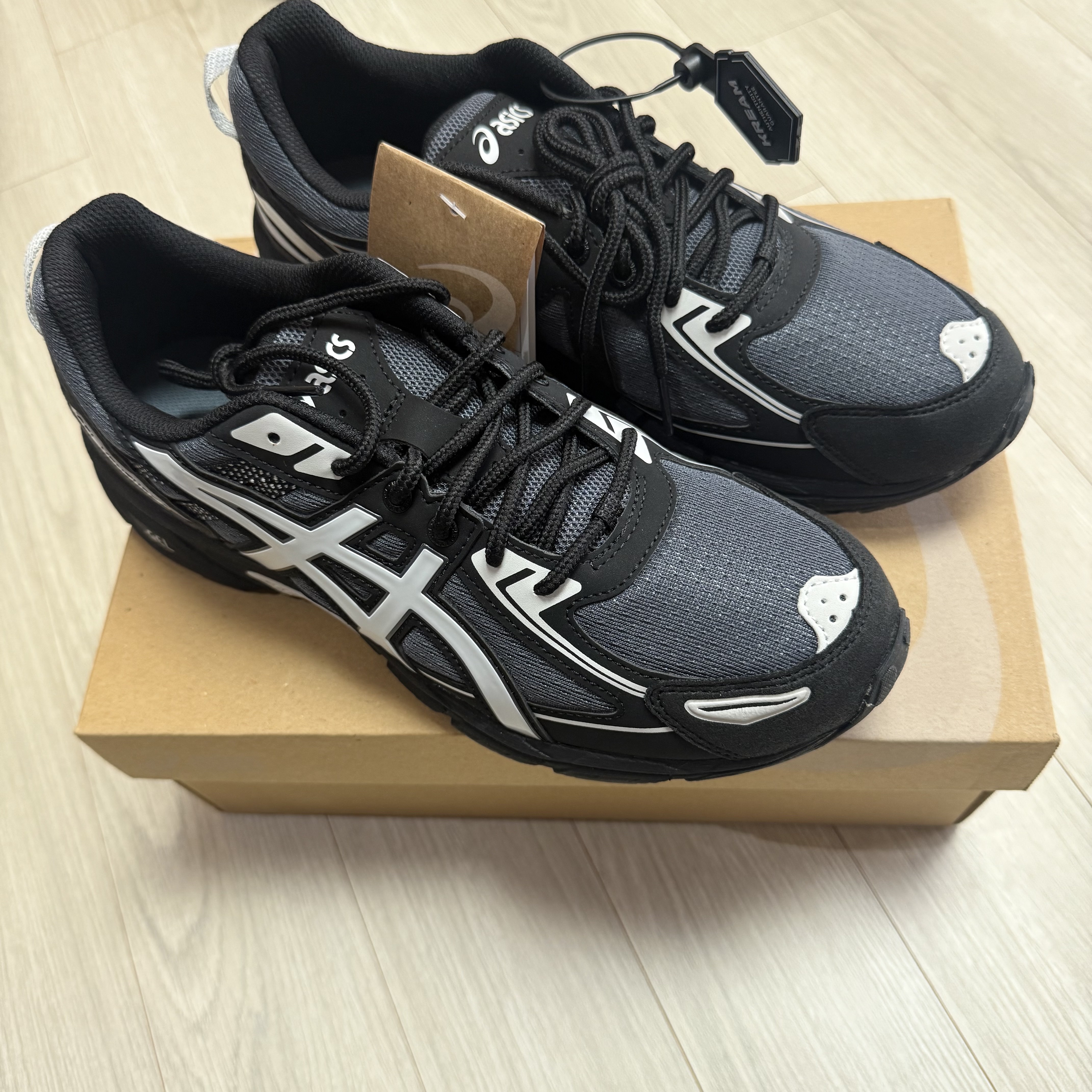 Asics Gel-Venture 6 Carrier Grey 착용 스타일