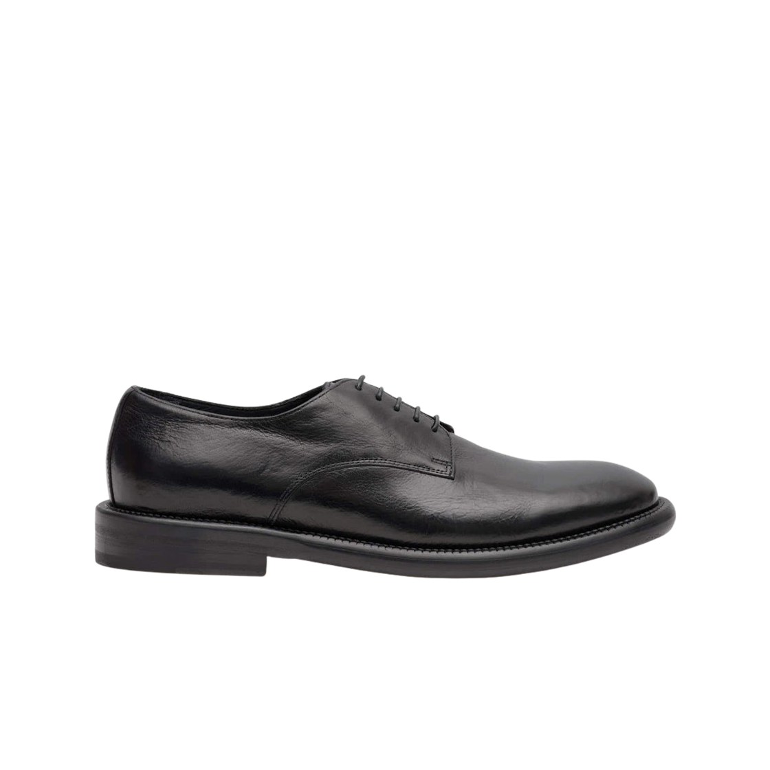 - Grds Blucher 08 Leather Black