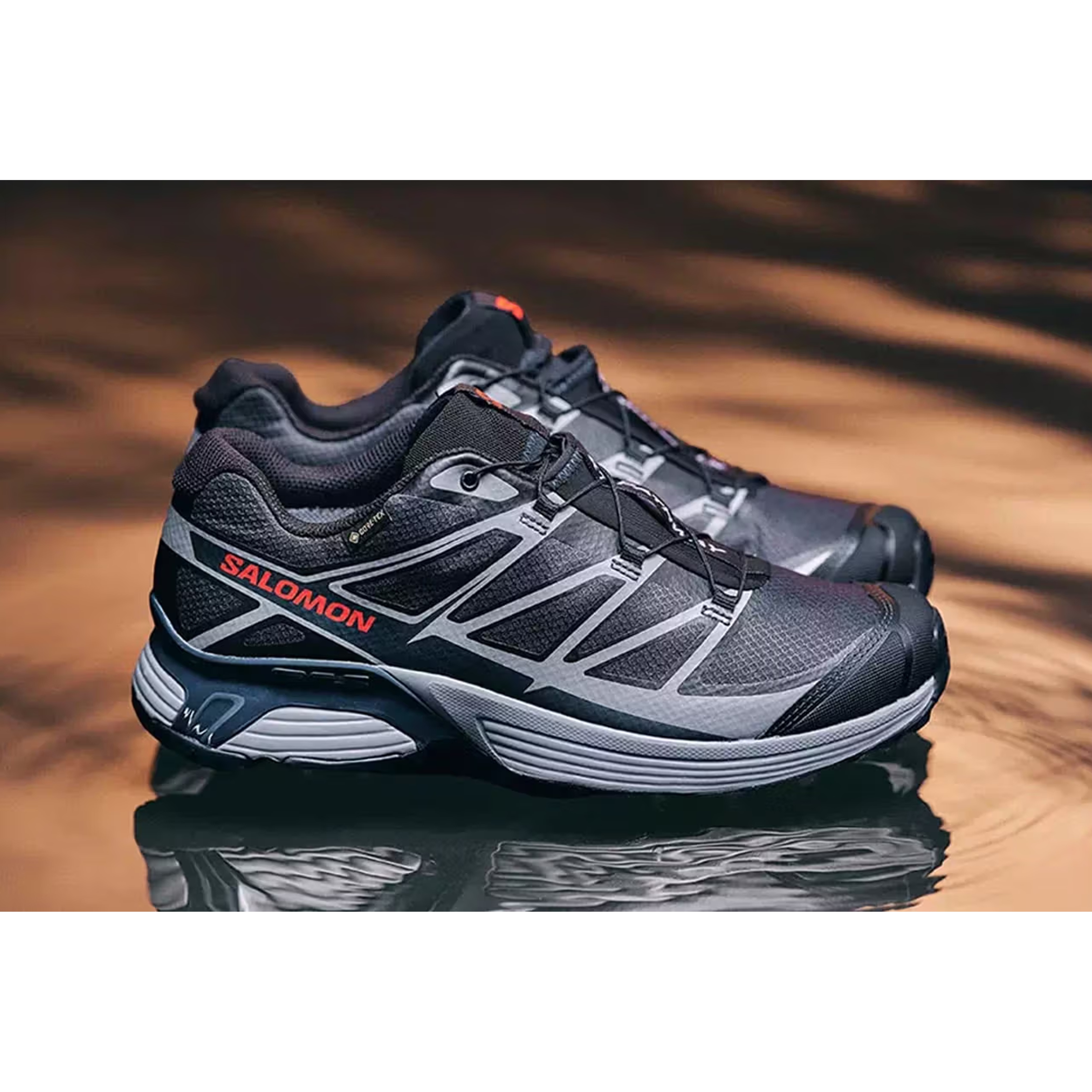 Salomon XT-Pathway Black Gold, Salomon XT-Pathway GTX Cement 착용 스타일 - 4